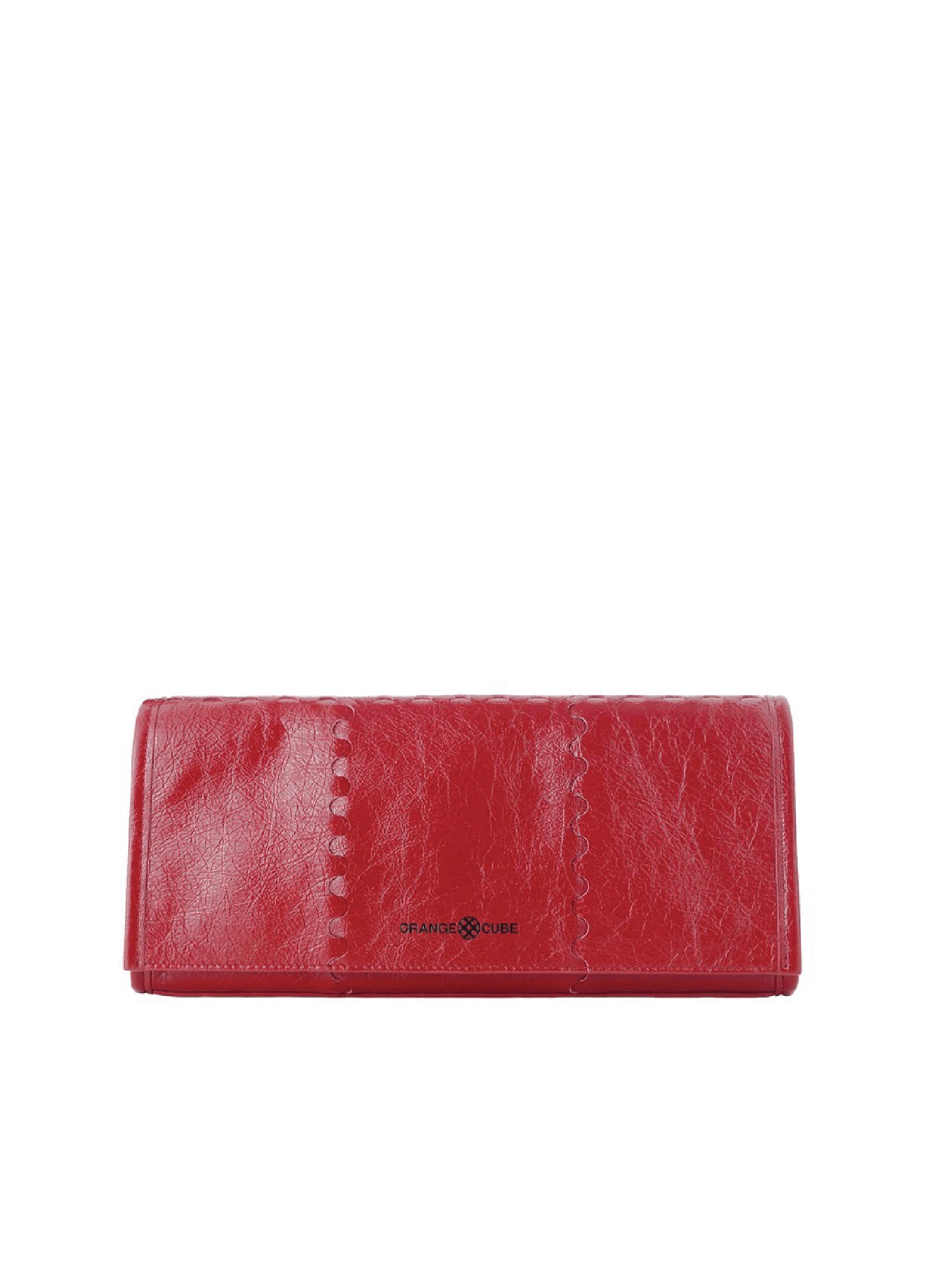Women's Mosaic Shoulder Bag - Retro Red | One Size | Orange Cube