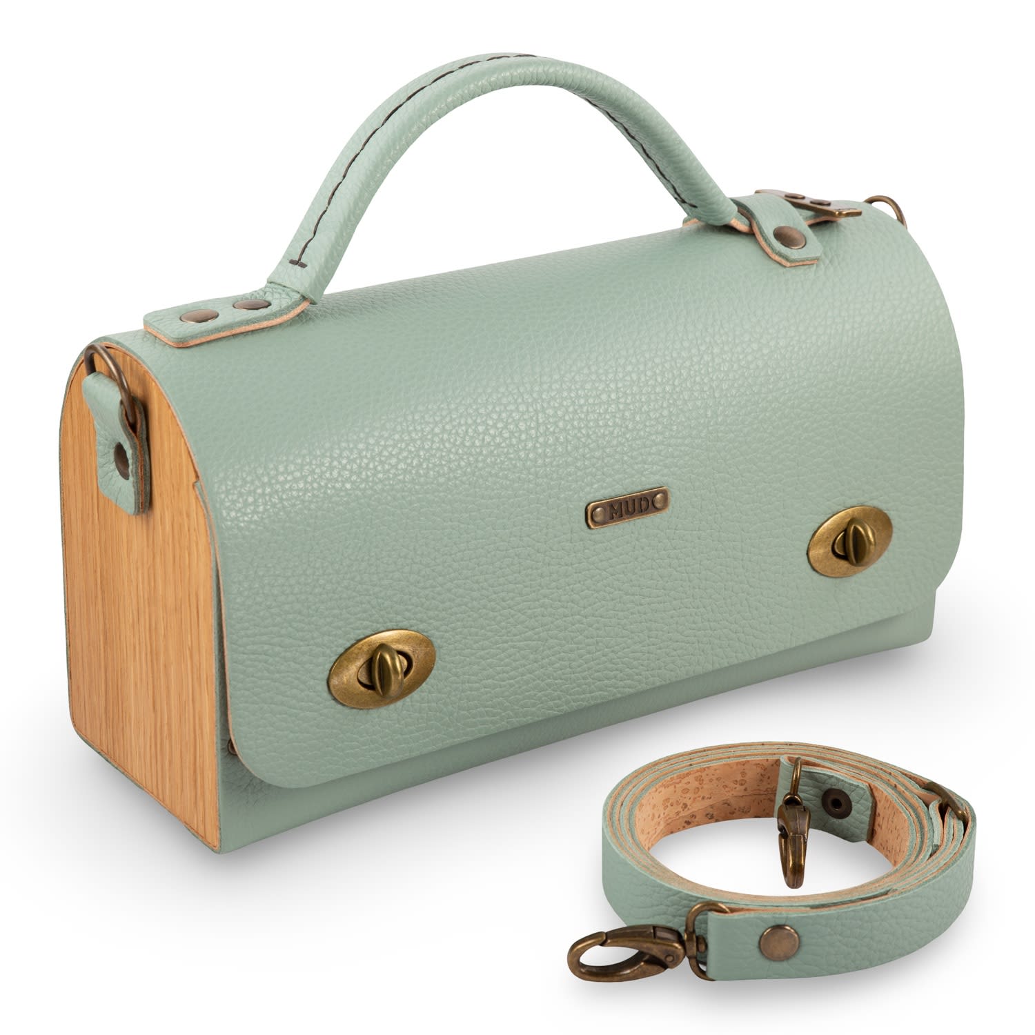 Mud - Manufacture Under Design Women's Green / Blue Handbag - Oliva In Multi