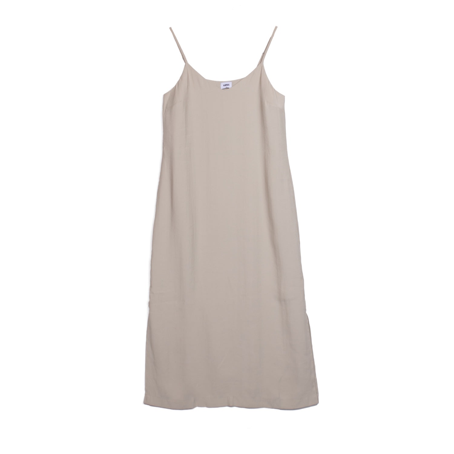 VÆNN WOMEN'S NEUTRALS BOWERY SLIP DRESS OYSTER