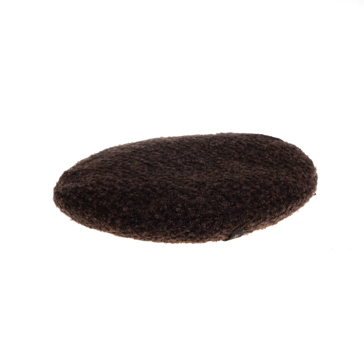 Sibi Hats Women's Nefi - Brown Wool Boucle Beret Hat In Brown