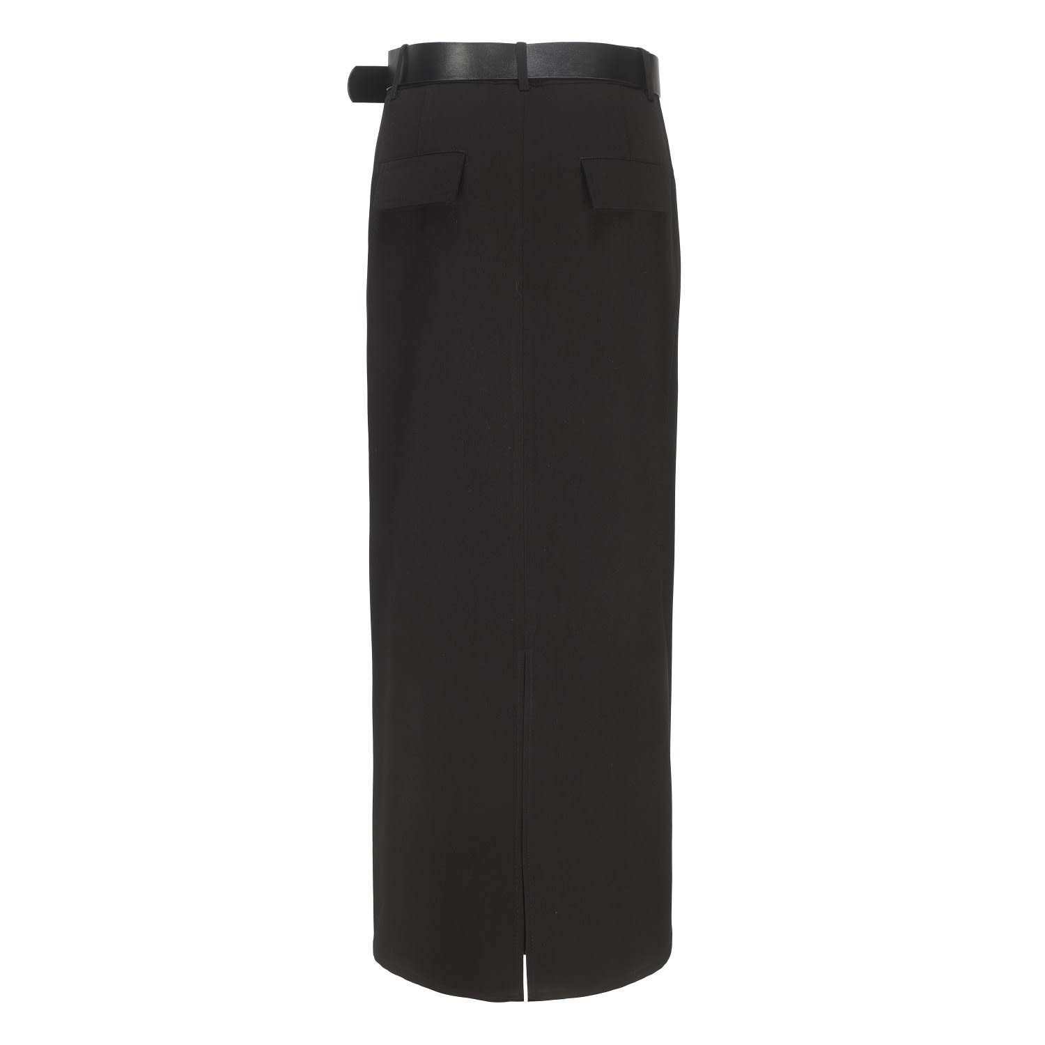 Navi Maxi Skirt With Belt | Mute by JL | Wolf & Badger