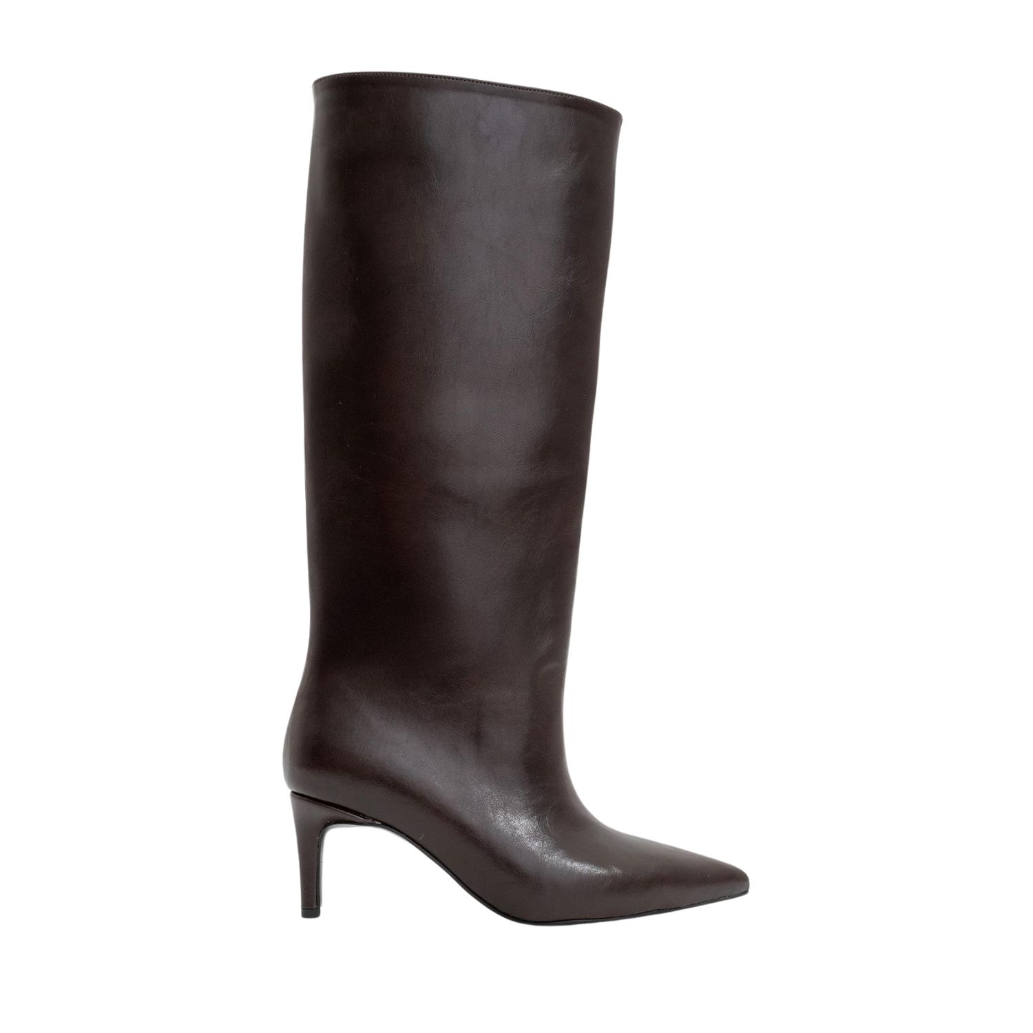 Prologue Shoes Women's Cassandra Brown Cilt High Heel Boot