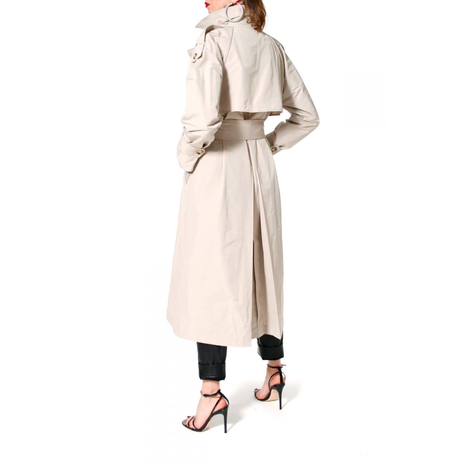 Shop Cianni Cellini Beige Trench Coat