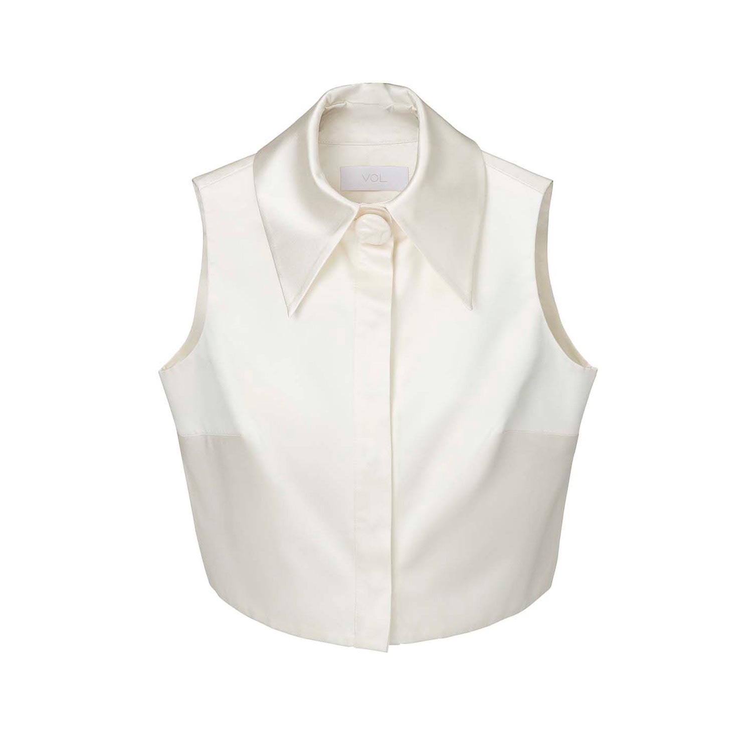 Vestiaire D'un Oiseau Libre Women's White Open-back Shirt In White