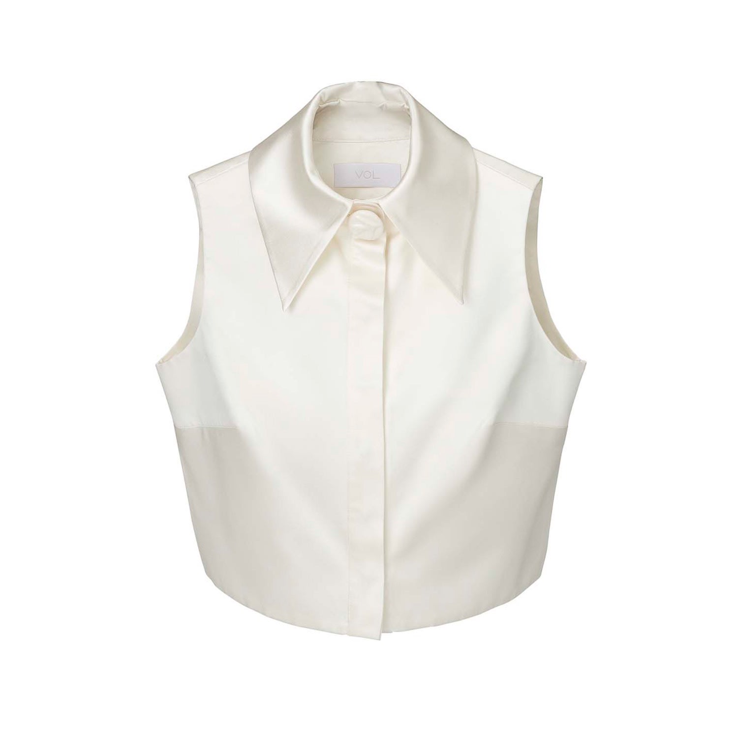 Vestiaire D'un Oiseau Libre Women's White Open-back Shirt