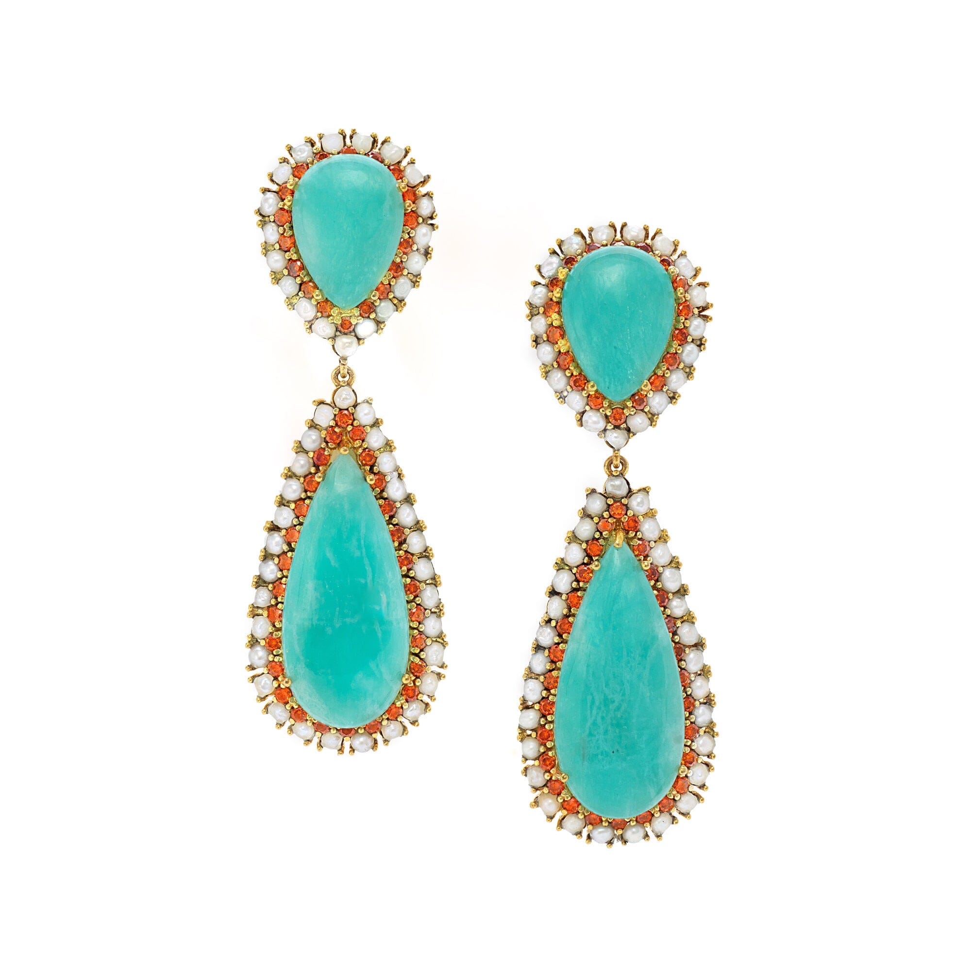 Women’s Blue / Yellow / Orange The Irena In Amazonite Jimena Alejandra