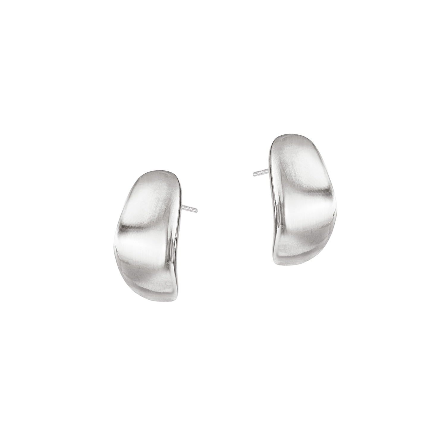 Women’s Mini Mirage Studs - Silver Biko