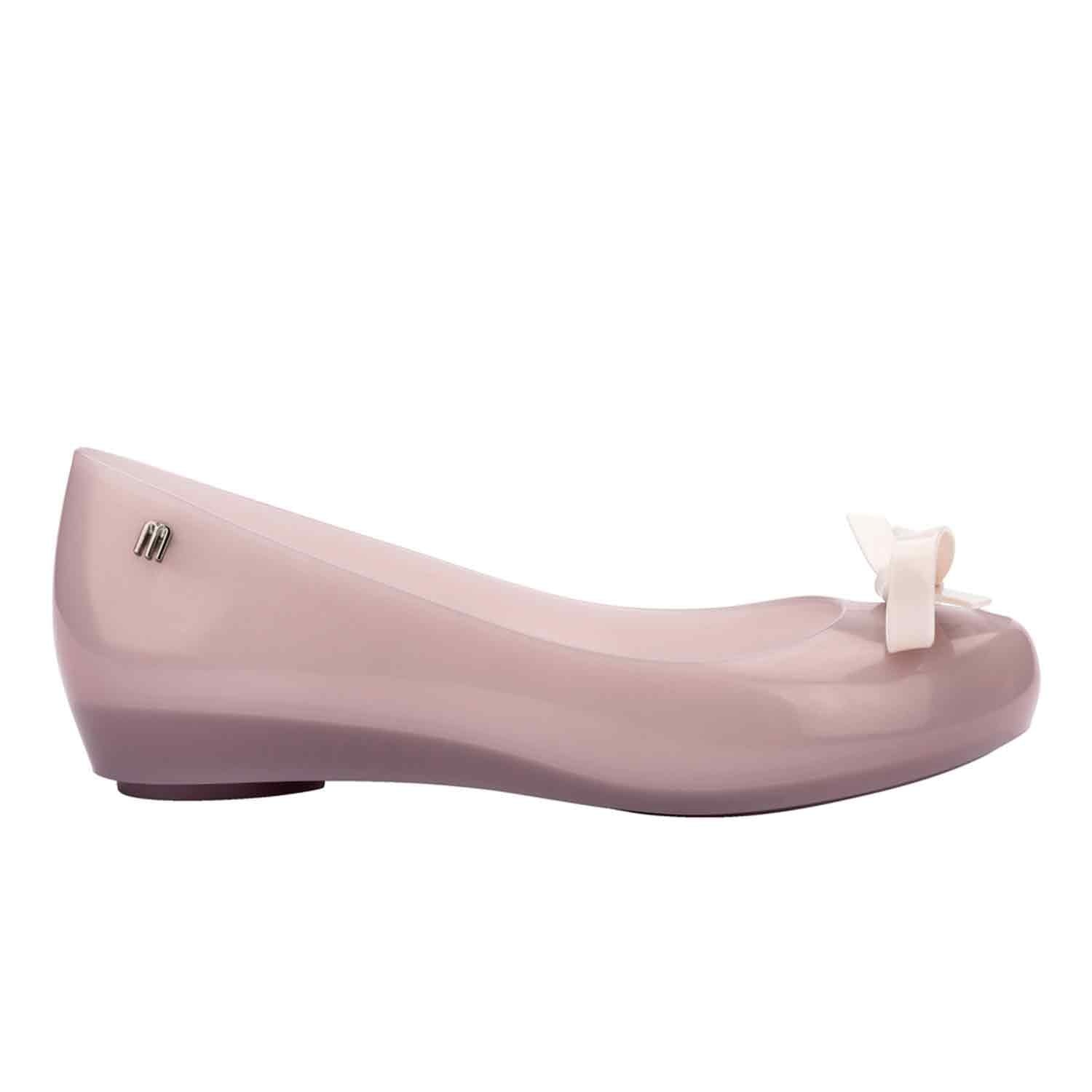 Melissa Women's Neutrals Ultragirl Bow Iii Ballet Flat - Beige