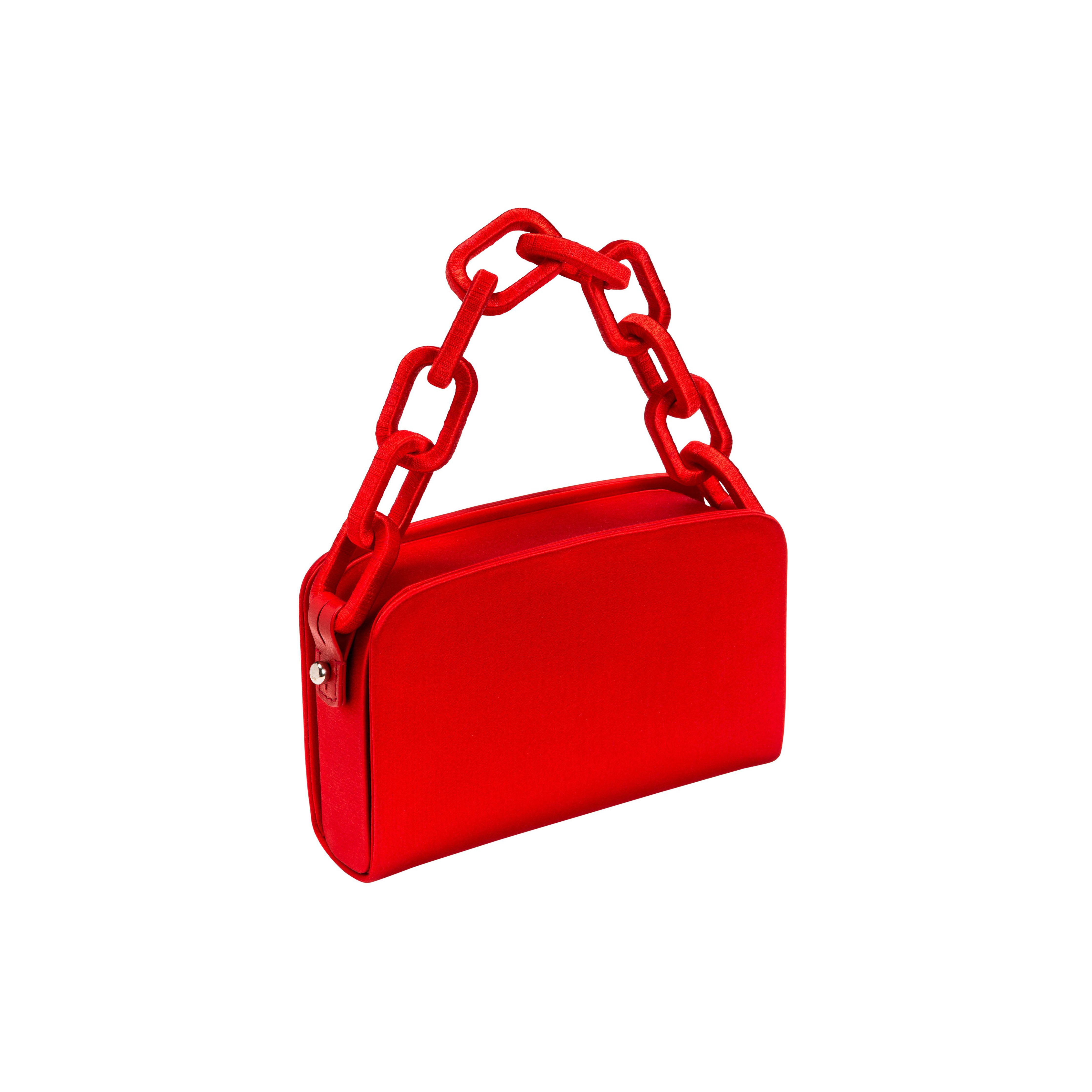 Serena Uziyel Women's Red Catena Scarlet Two-sided Bag