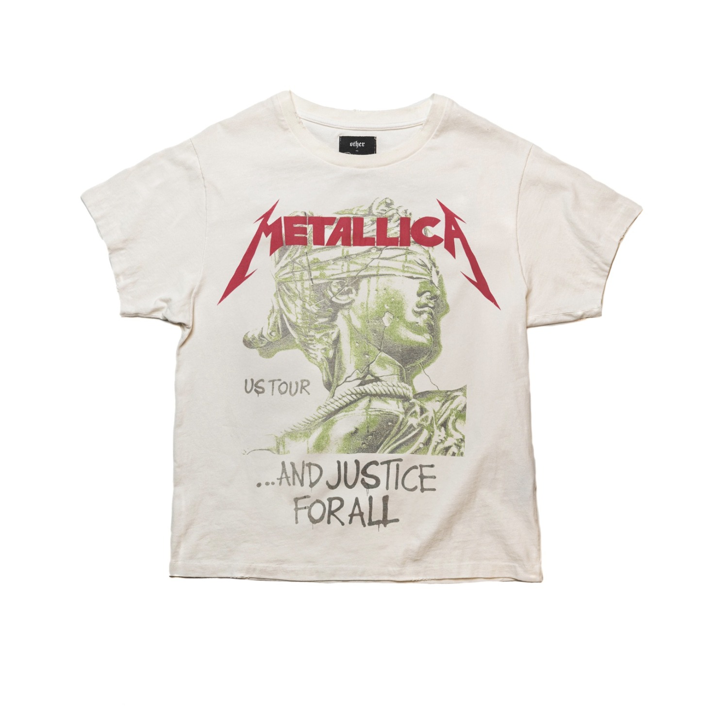 Metallica And Justice For All Us Tour Vintage Band T-Shirt