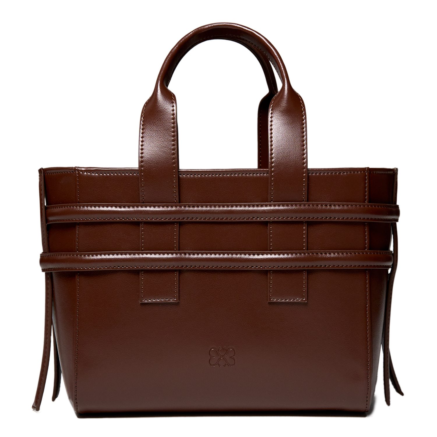 Svarian Women's Brown Hedy Tote Mini - Cocoa In Brown
