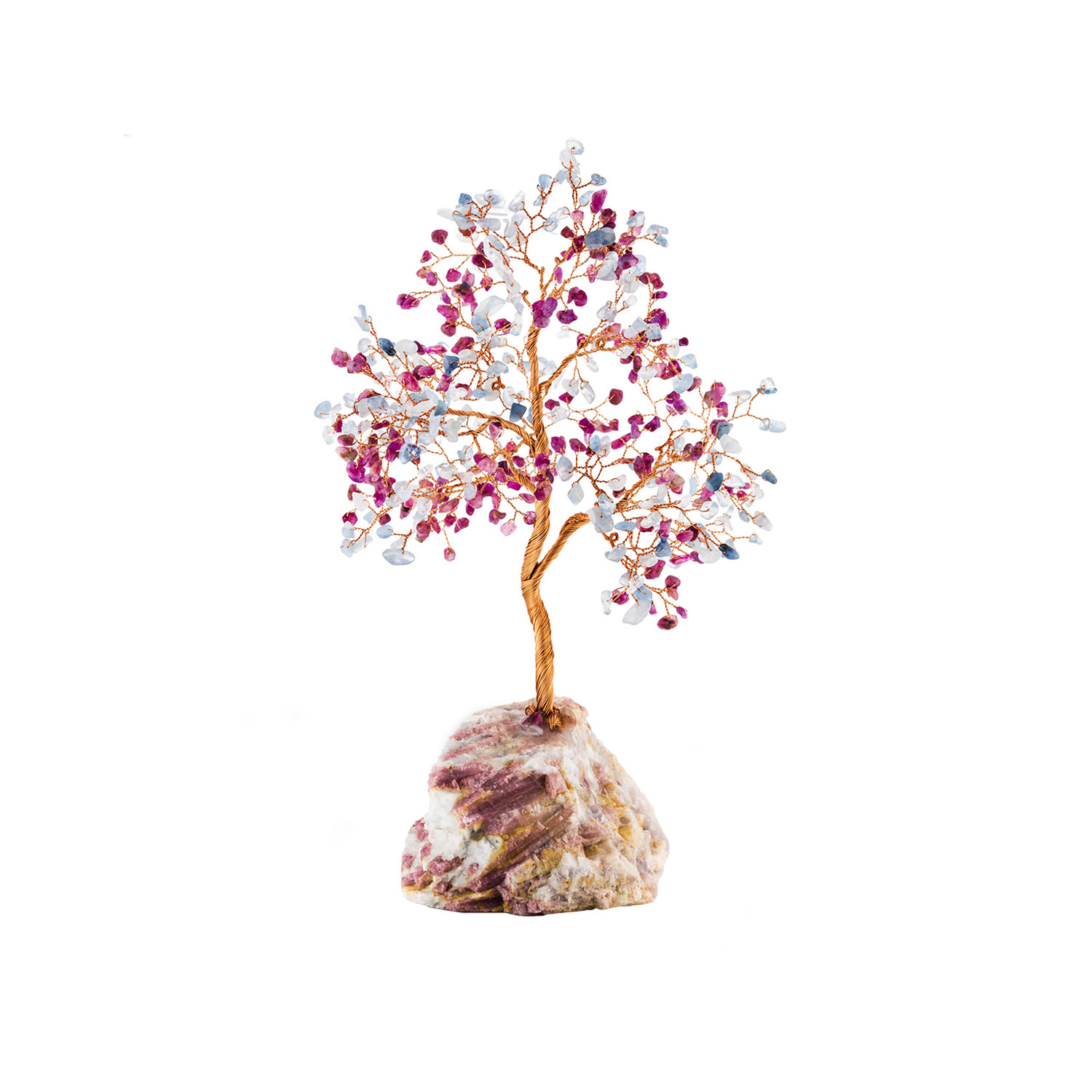 Karma And Luck Soothing Optimism - Multistone Feng Shui Tree In Multi