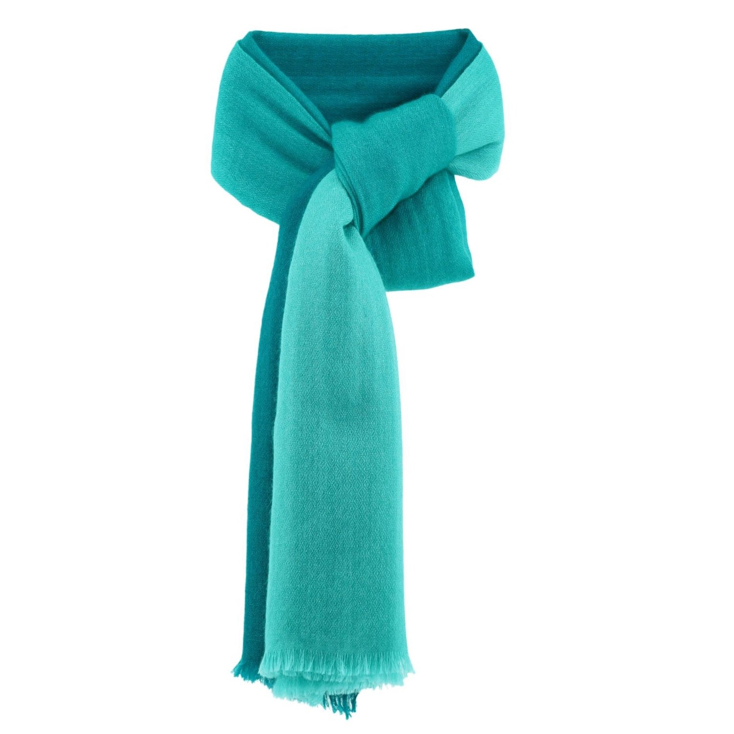 Women’s Lotus Mist Cashmere Green Scarf - Unisex Scarves by Franci