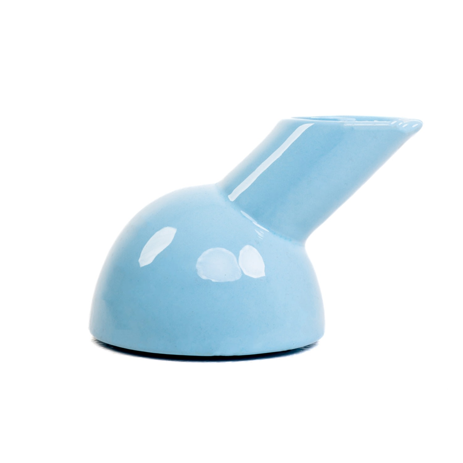 Baby Blue Pappagallo Ashtray, Light Blue, Clay And Ceramic Enamel One Size Generazione Zordan