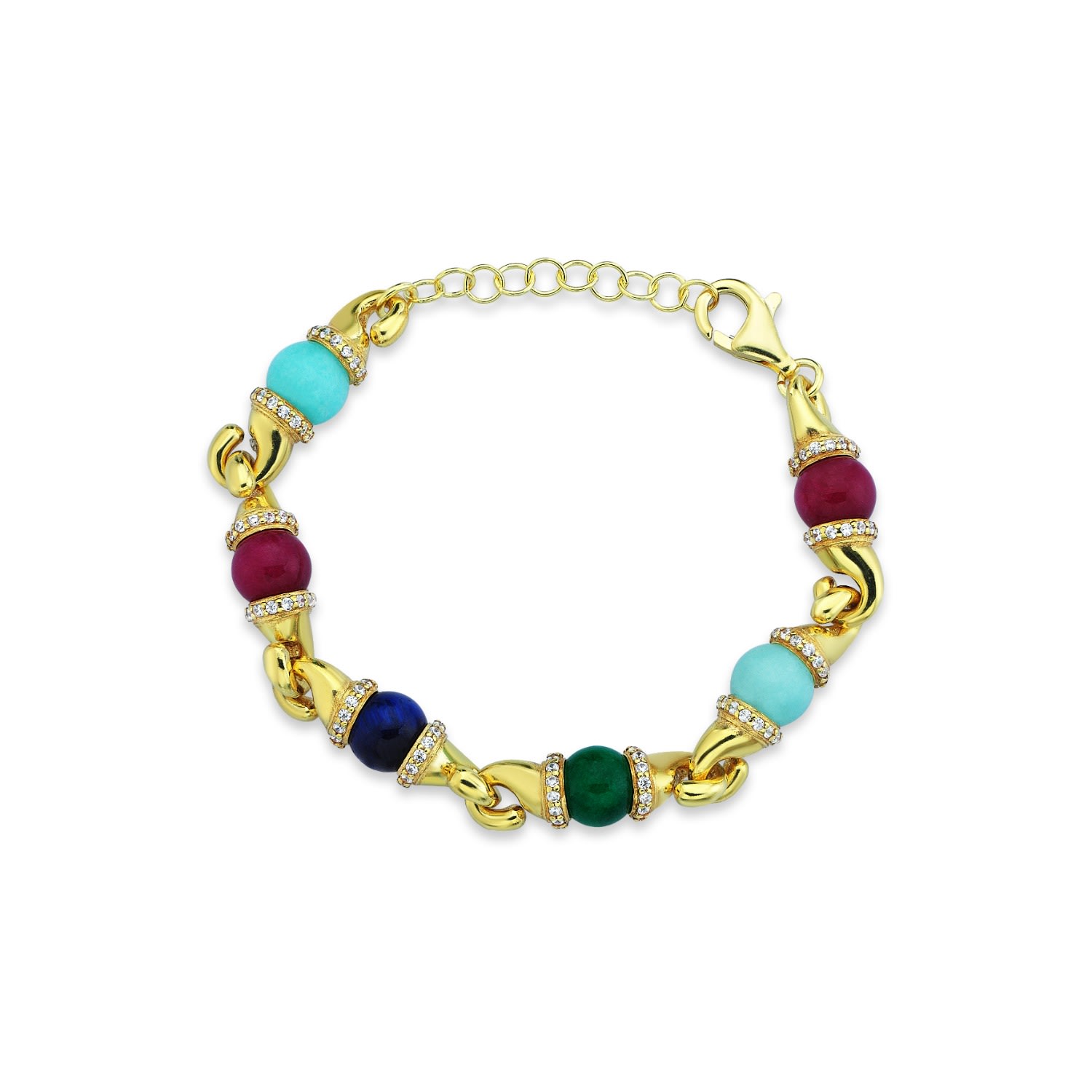 Women’s Milena Bracelet With Gold Plated Odda75