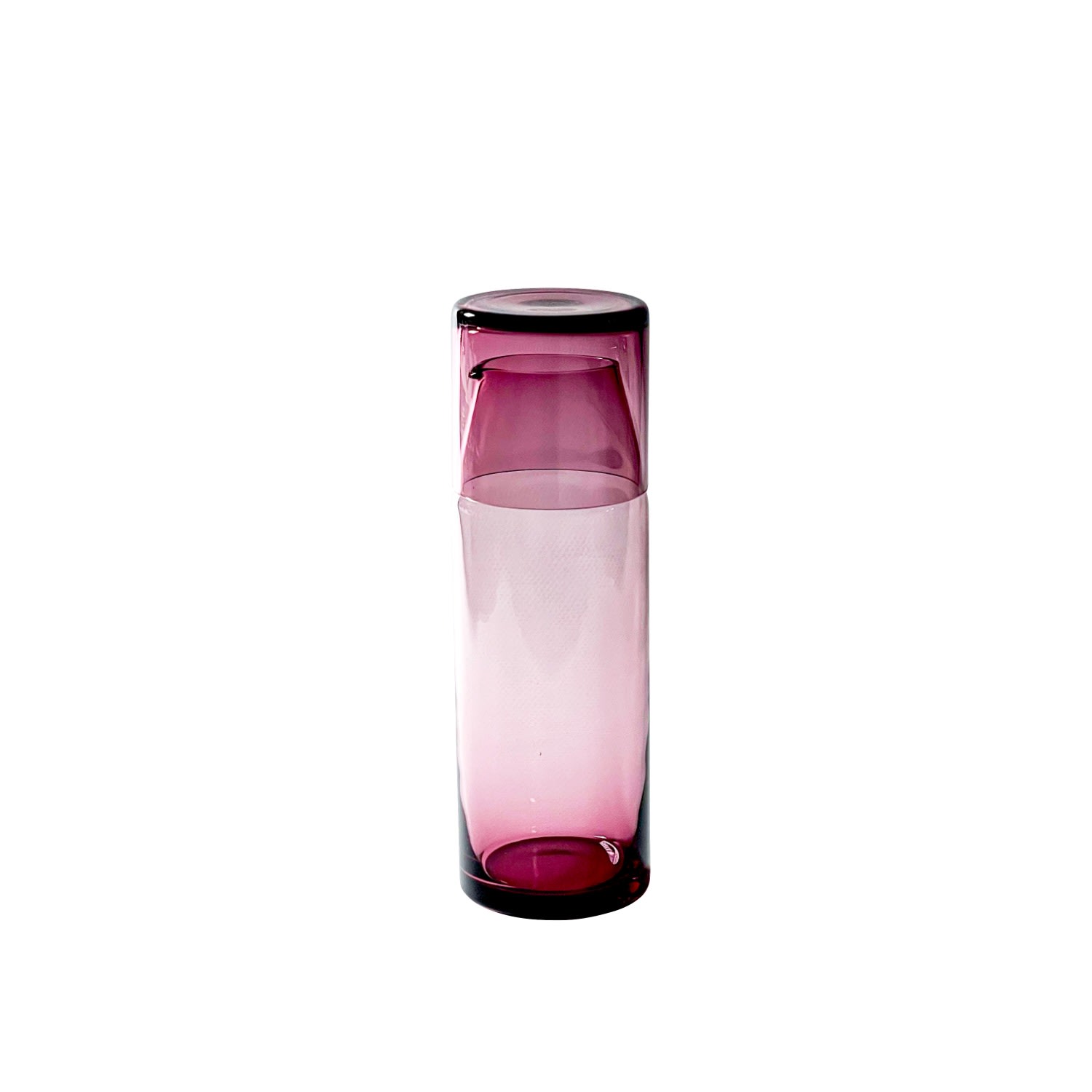 Sghr Sugahara Pink / Purple Night Carafe - Wine Red, Small