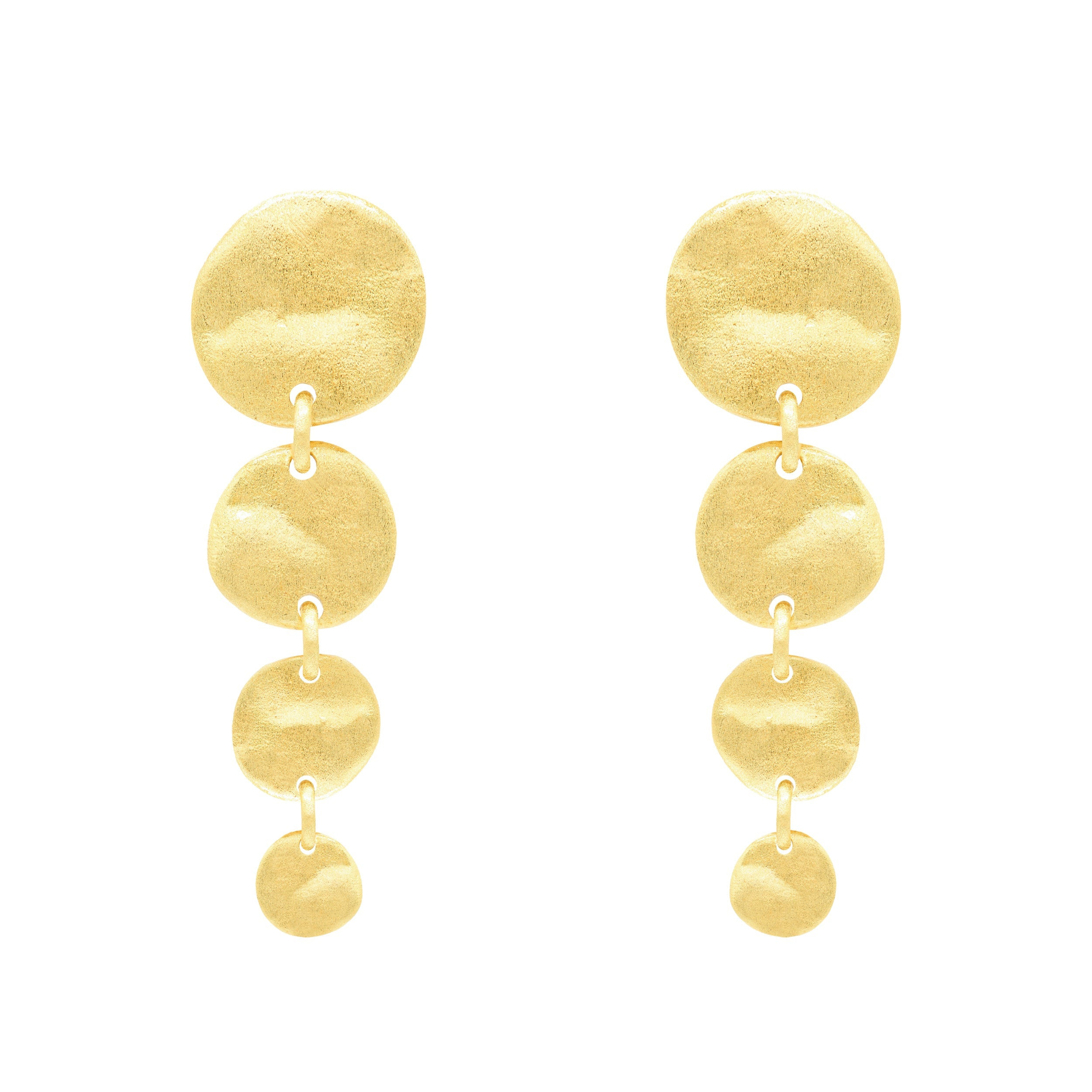 Marcia Moran Women's Gold Greta Earrings