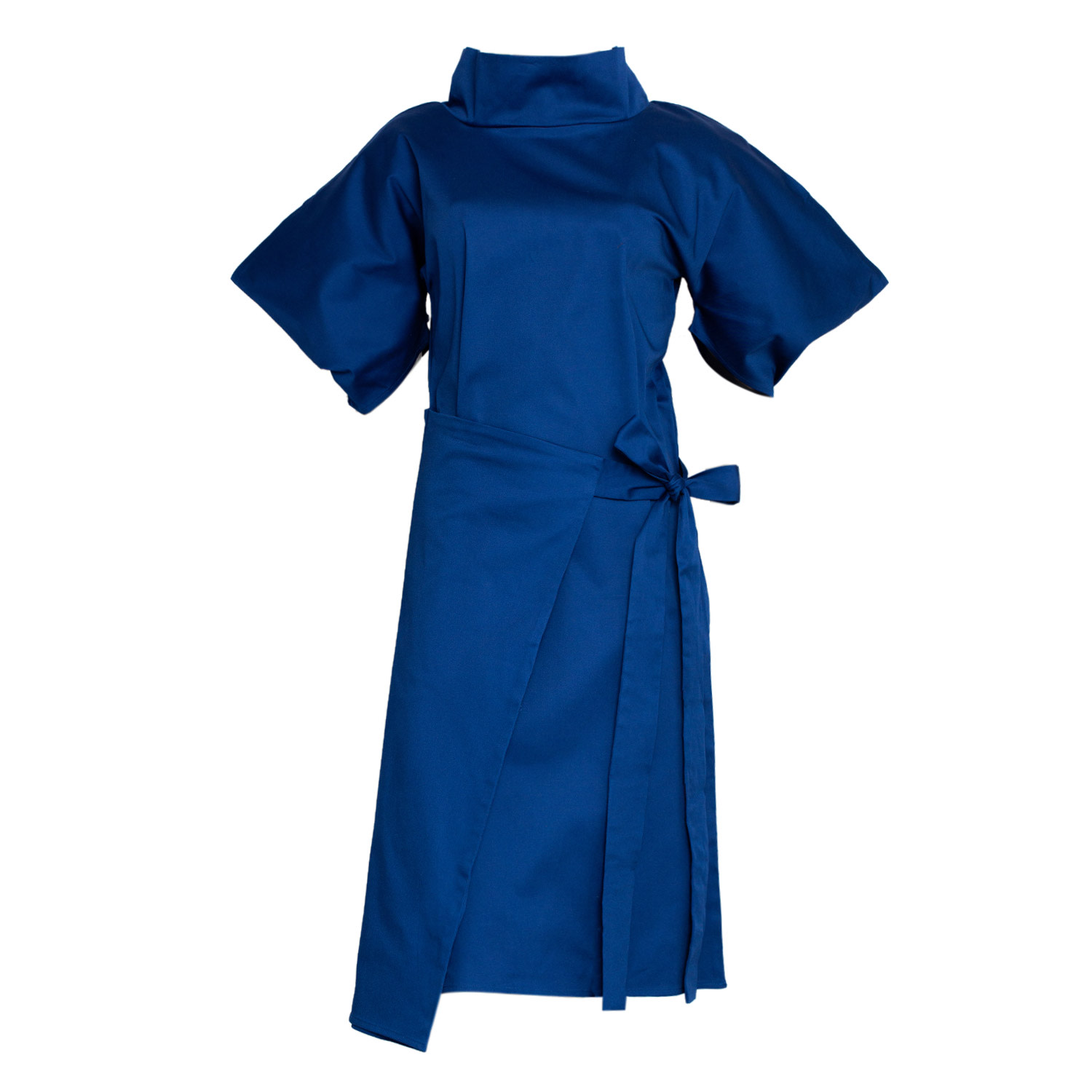 Bianca Popp Women's Nunnery Dress In Blue Cotton In Blue