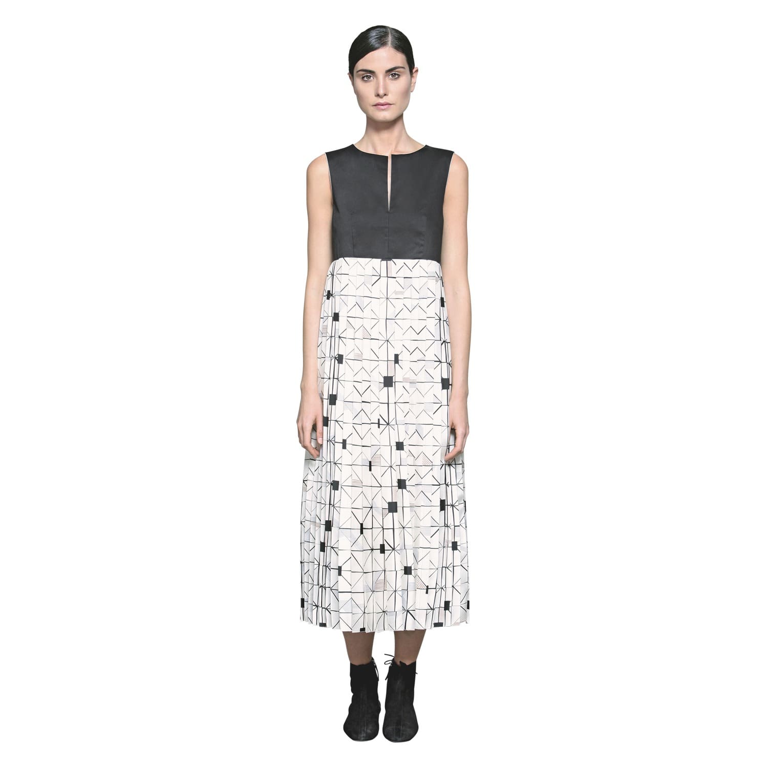 Whimsical Pleated Dress