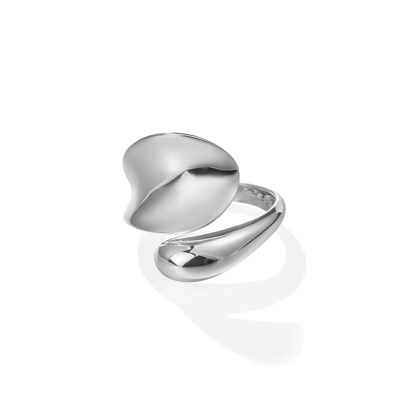 Women’s Silver Hyrax Ring - Rhodium Vermeil Lait & Lune