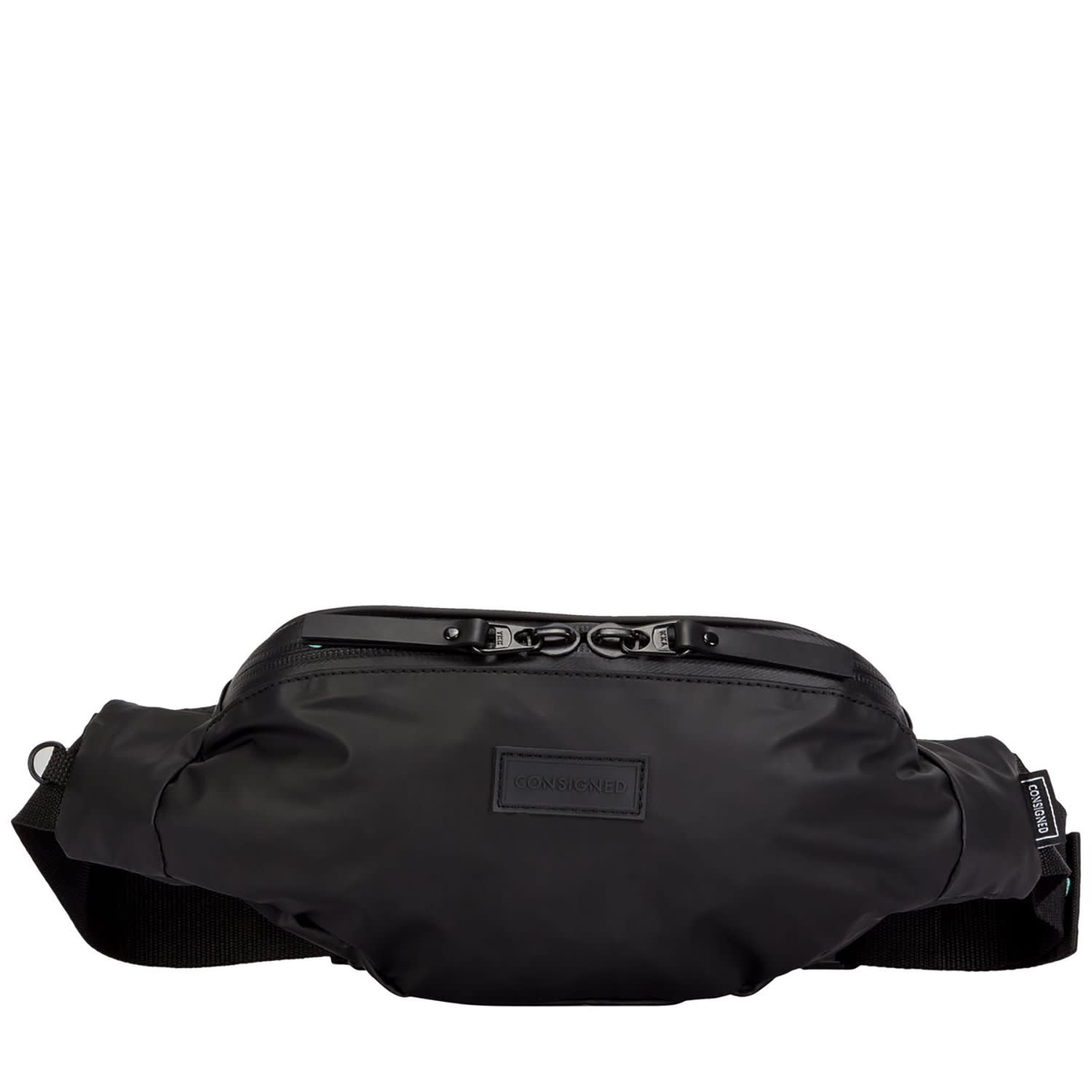 black bum bag
