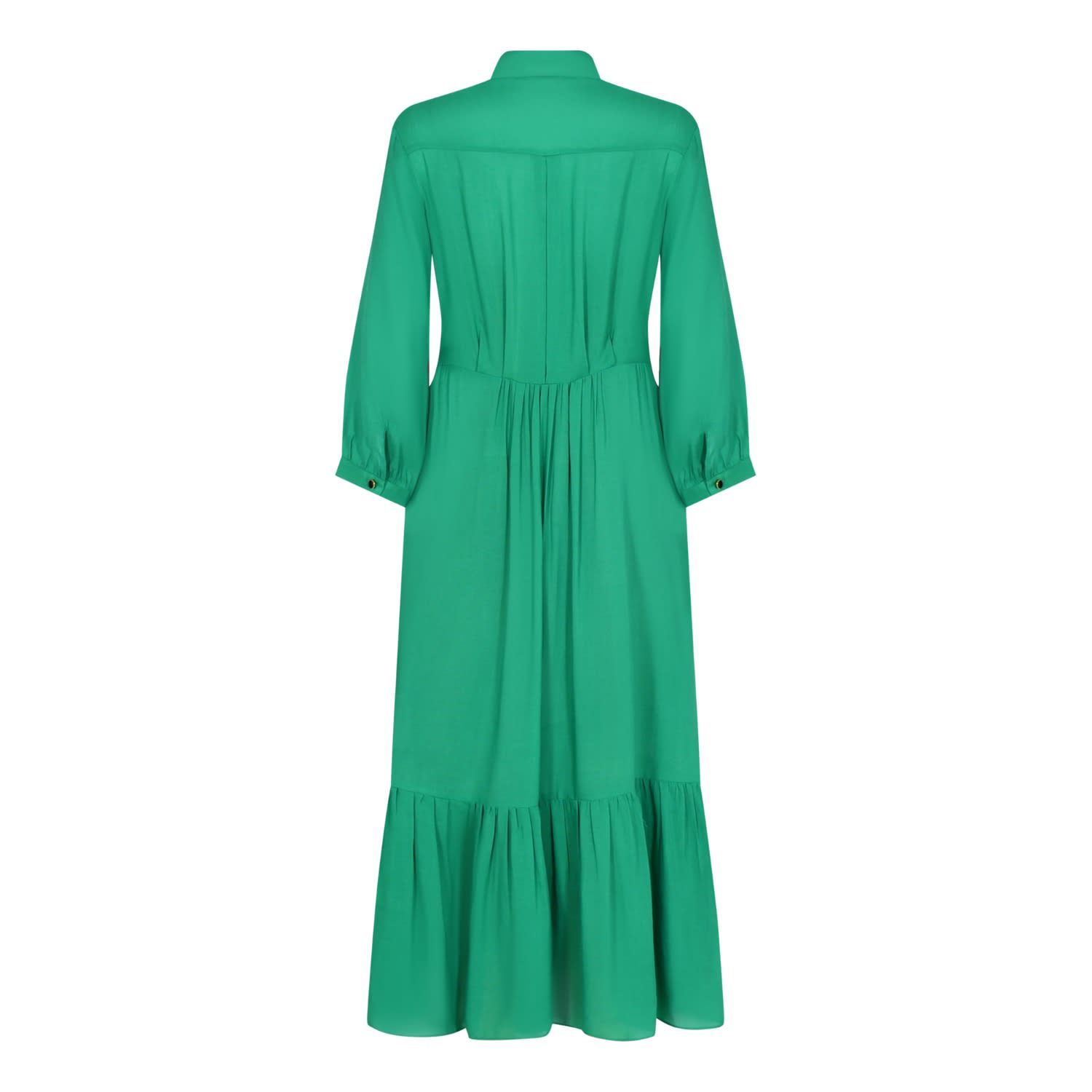 Green Punto di Roma Batwing Dress – Conquista-Fashion