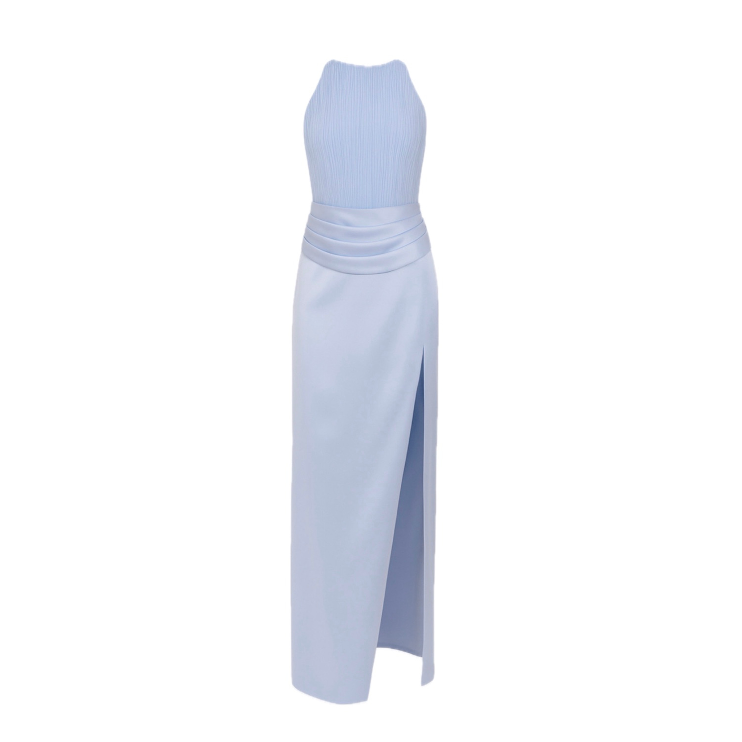 Yelda Alatekin Women's Arabella Baby Blue Maxi Dress