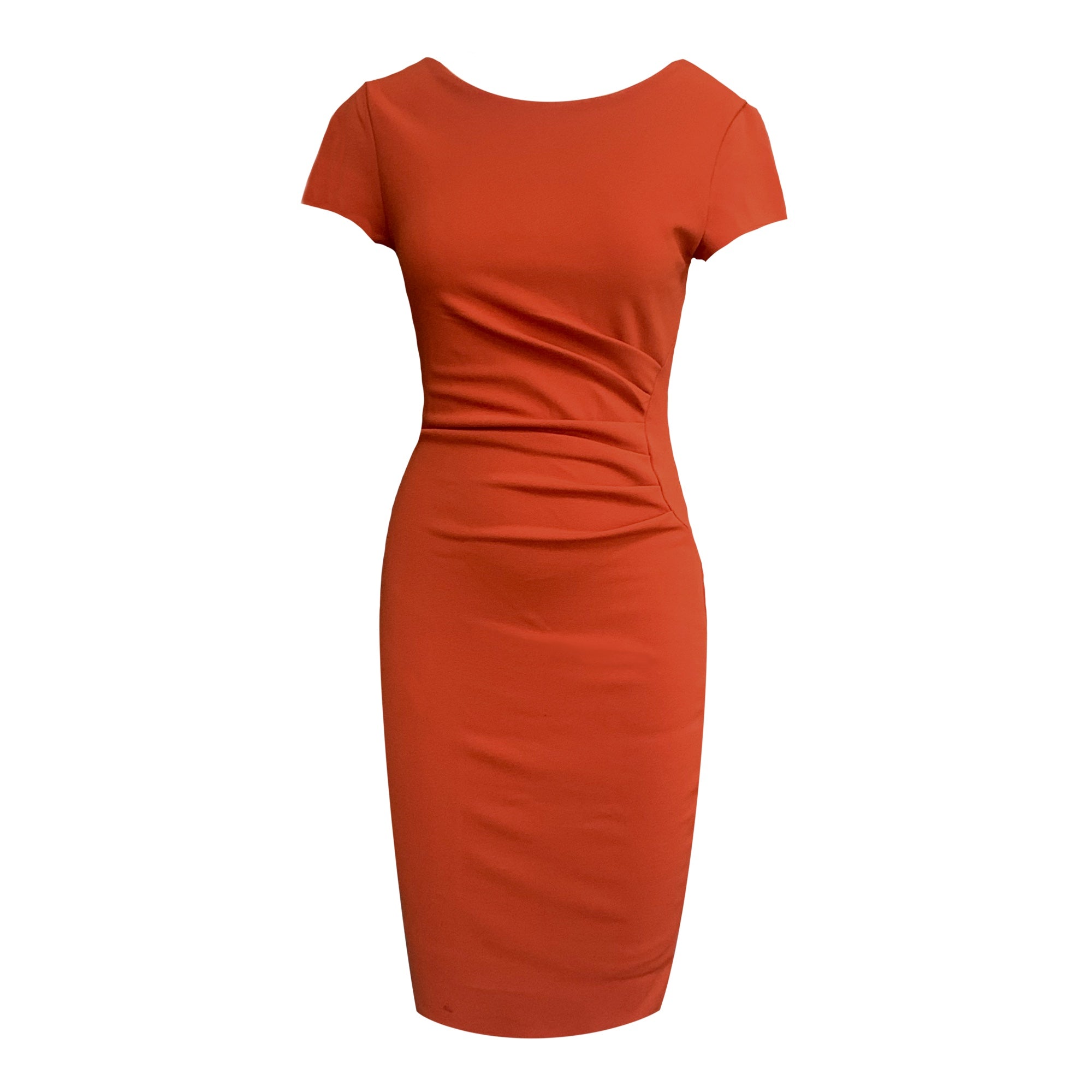 Women’s Yellow / Orange Maisie Dress In Rust Small Frock Tales