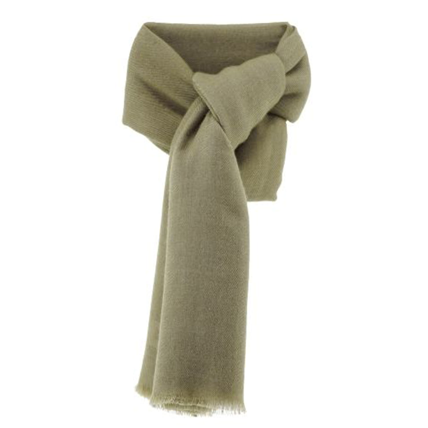 Men’s Martini Olive Cashmere Green Scarf - Unisex Scarves by Franci