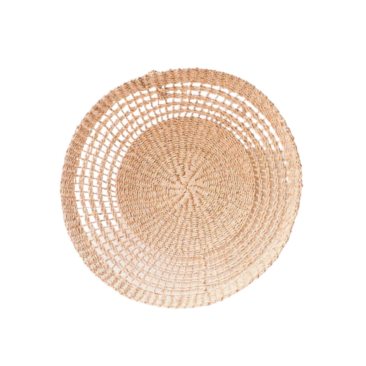 Neutrals Medium Open Weave Wall Baskets - Woven Wall Baskets LikhÃ¢