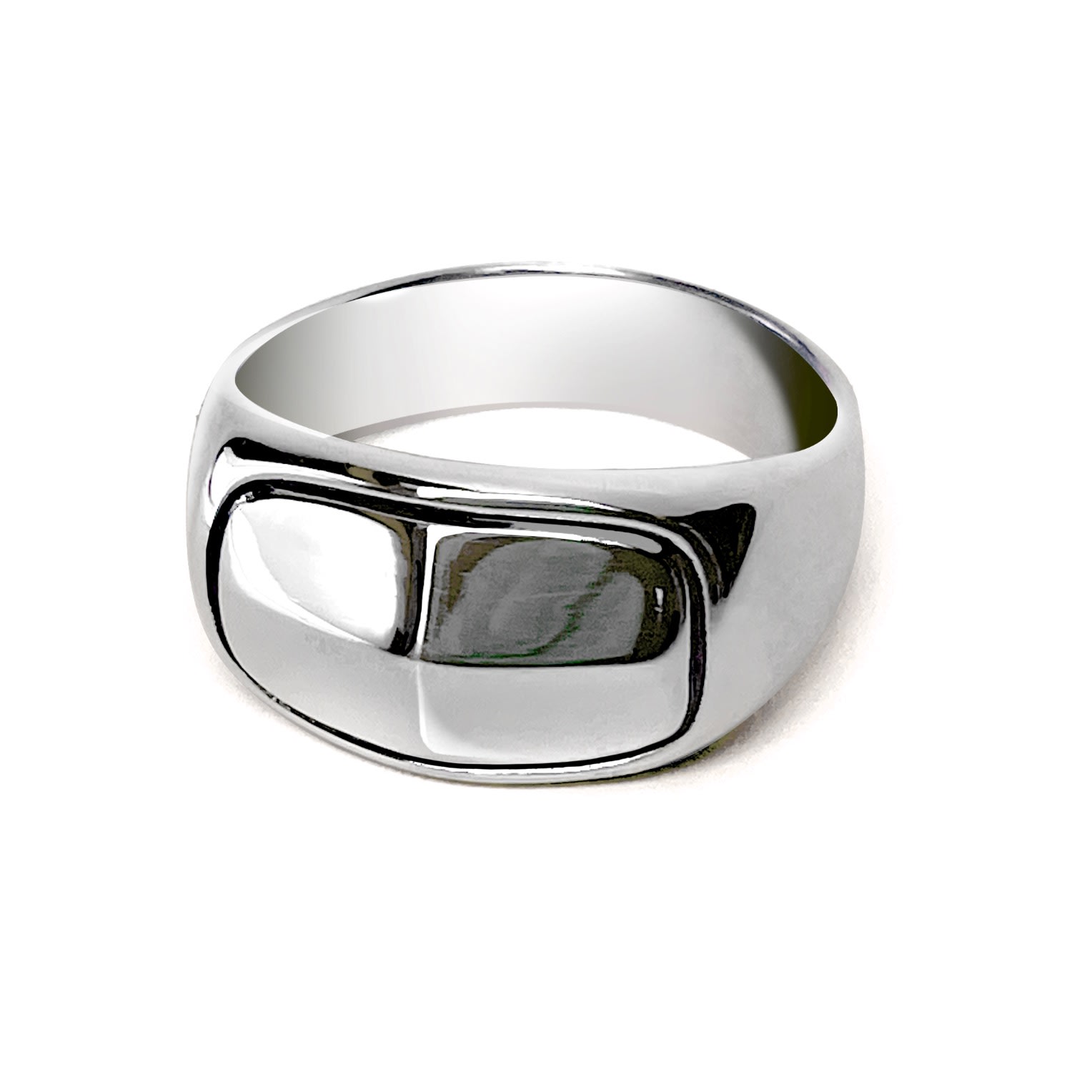 Perry Gargano The Quad Ring - Sterling Silver Mens - Waterproof