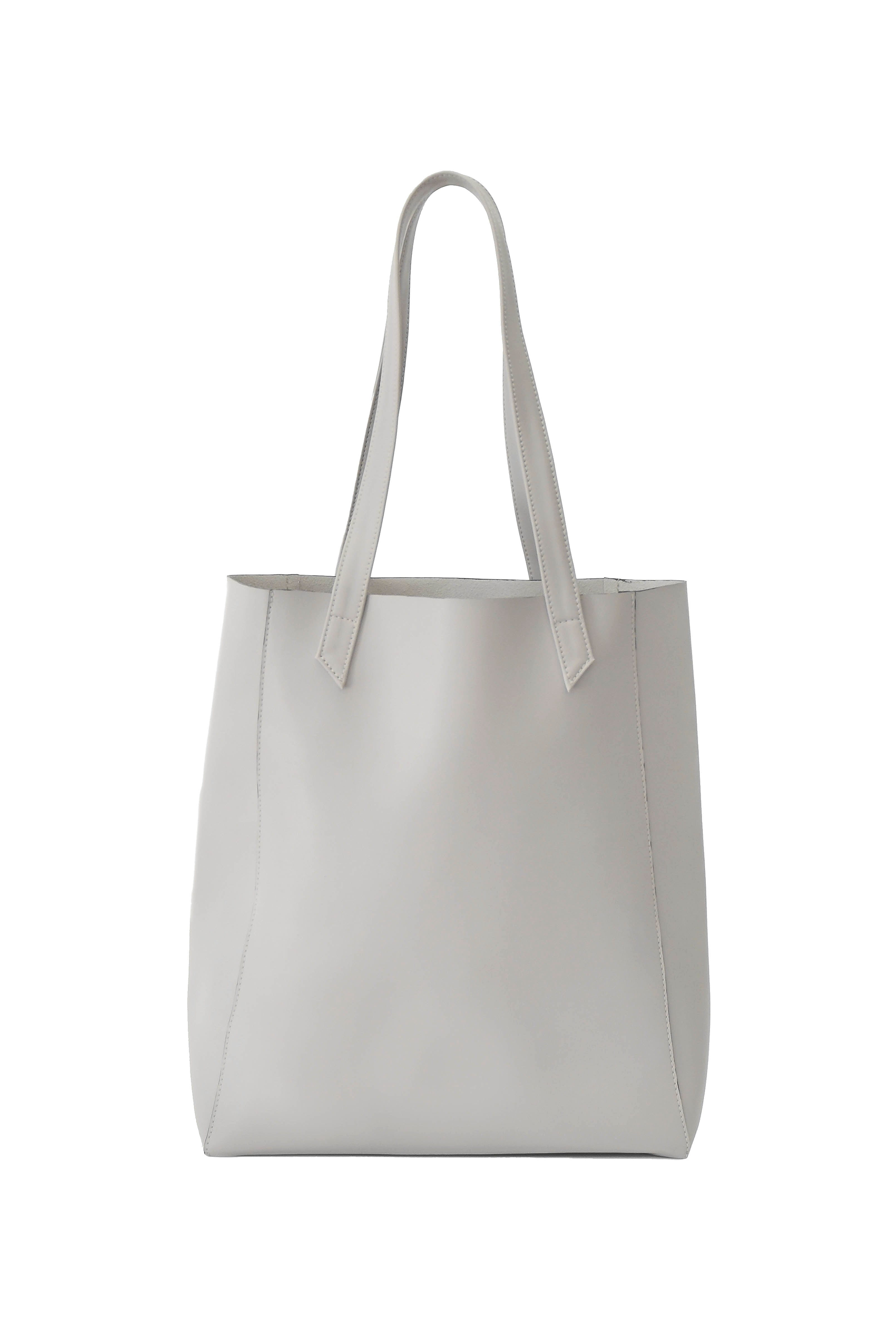 Canussa Women's Grey Lite Vegan Shoulder Bag - Stone