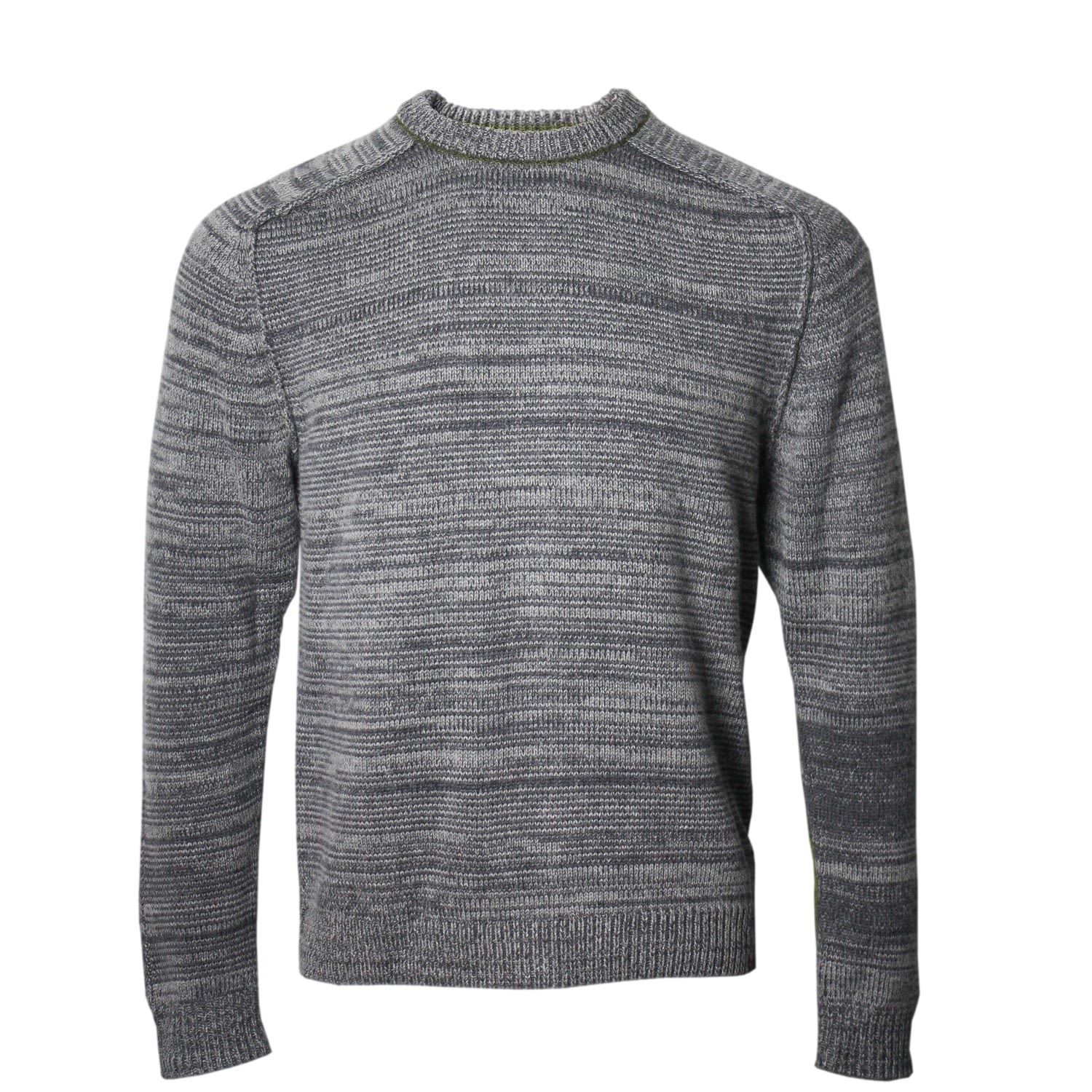 Men’s Crosby Crewneck Sweater In Grey Medium Lords of Harlech