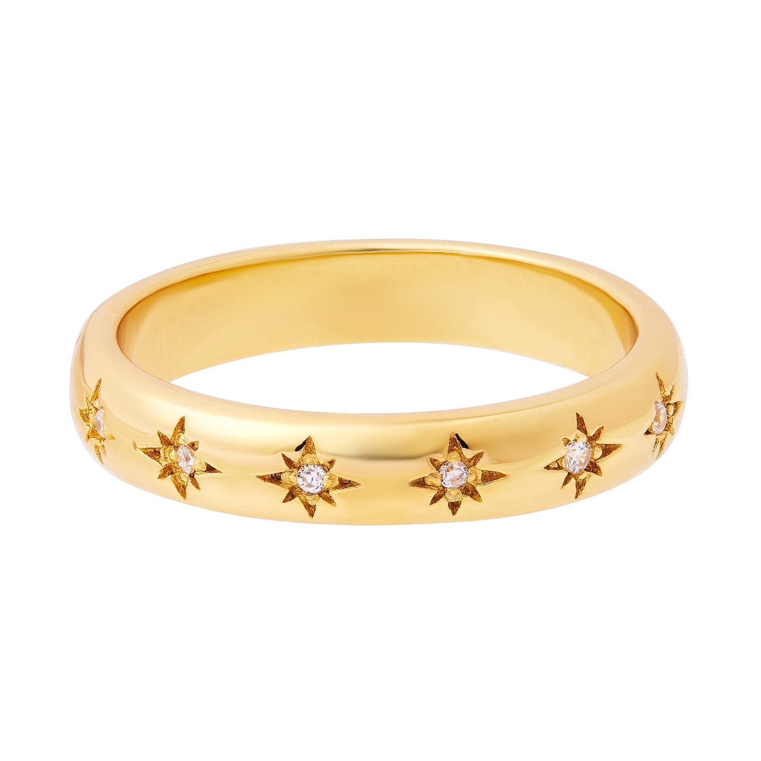 Women’s Celestial Ring - Gold Cartilage Cartel