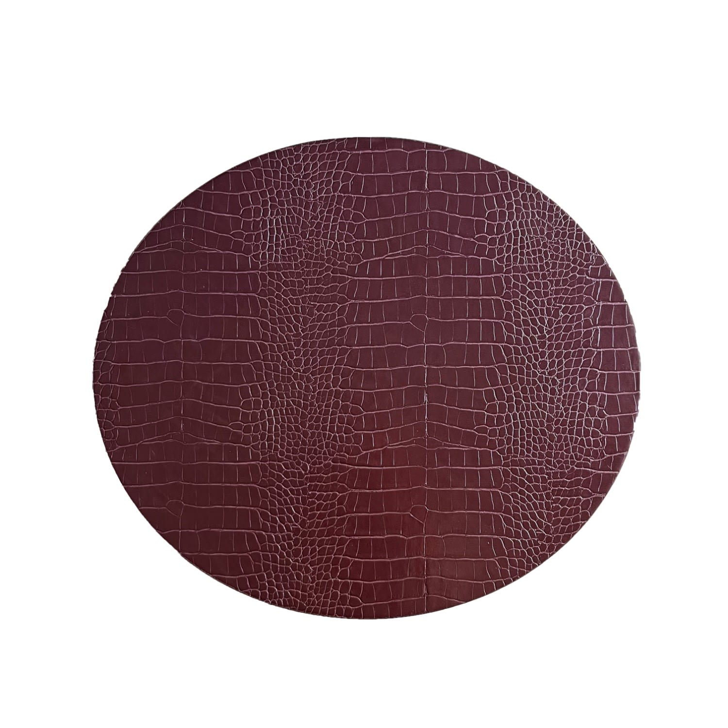 Twig New York Red Dovi Placemats, Set Of Two - Burgundy In Burgundy