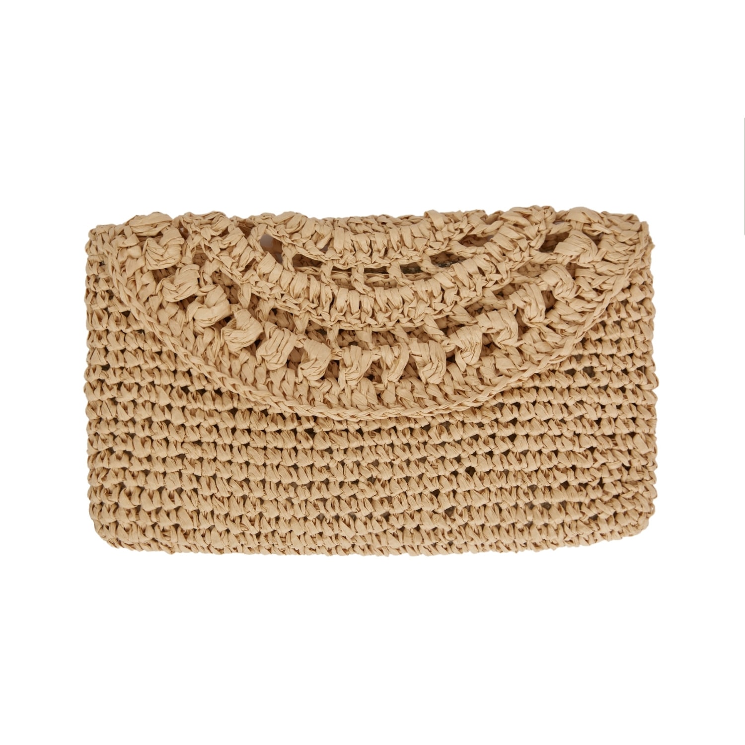 N'onat Women's Neutrals Cunda Crochet Clutch Bag In Neutral Beige In Brown
