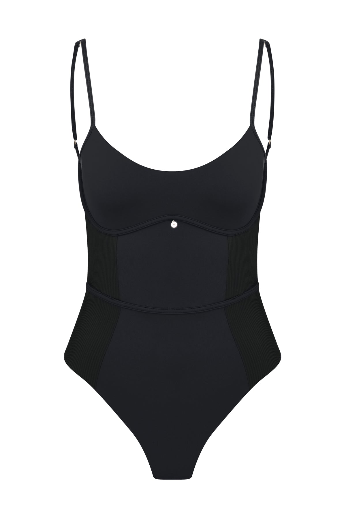 Women’s Elenor Swimsuit Black Extra Large House of Silk