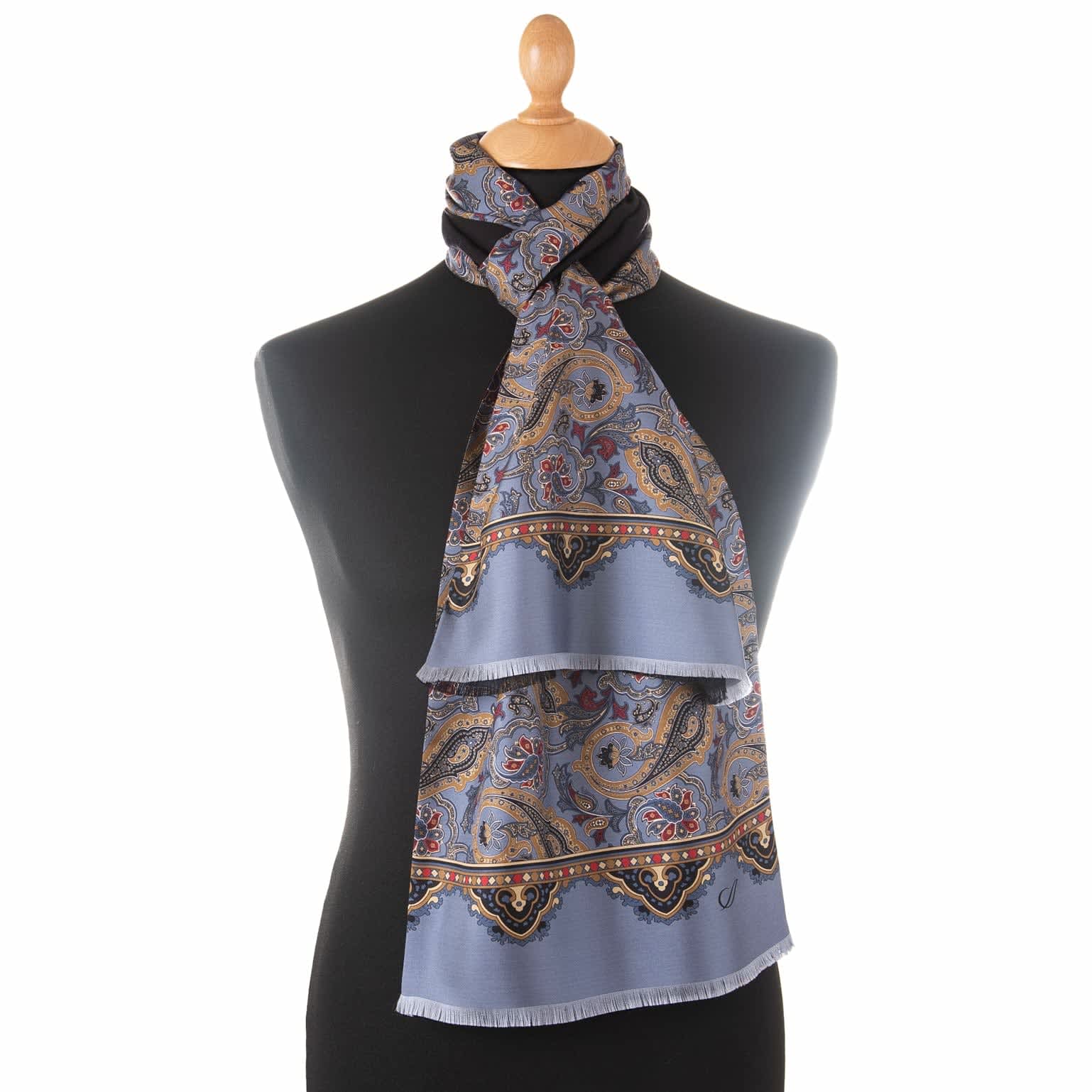 The Birch Store Wool and Silk Bondone Scarf