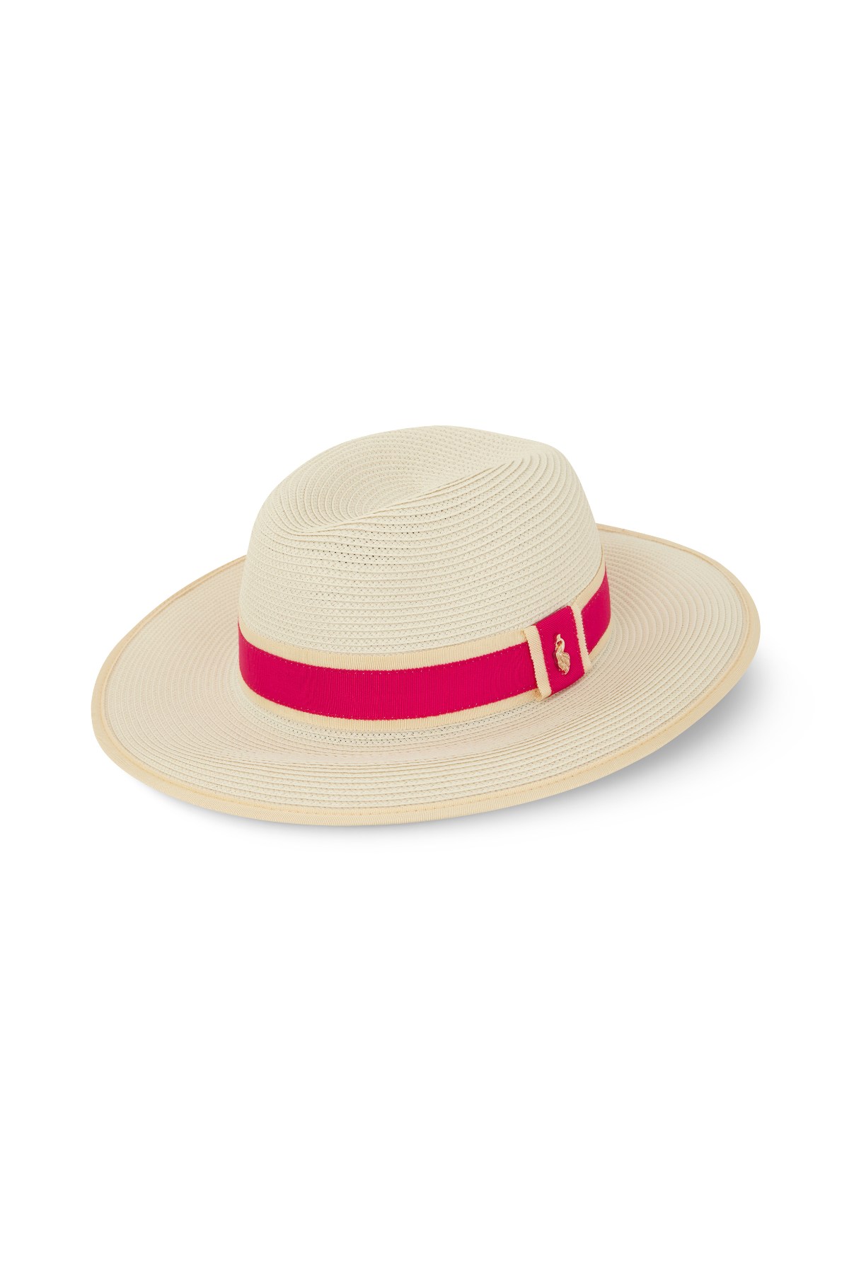 Hortons England Women's Pink / Purple Studland Fedora Hot Pink In Pink/purple
