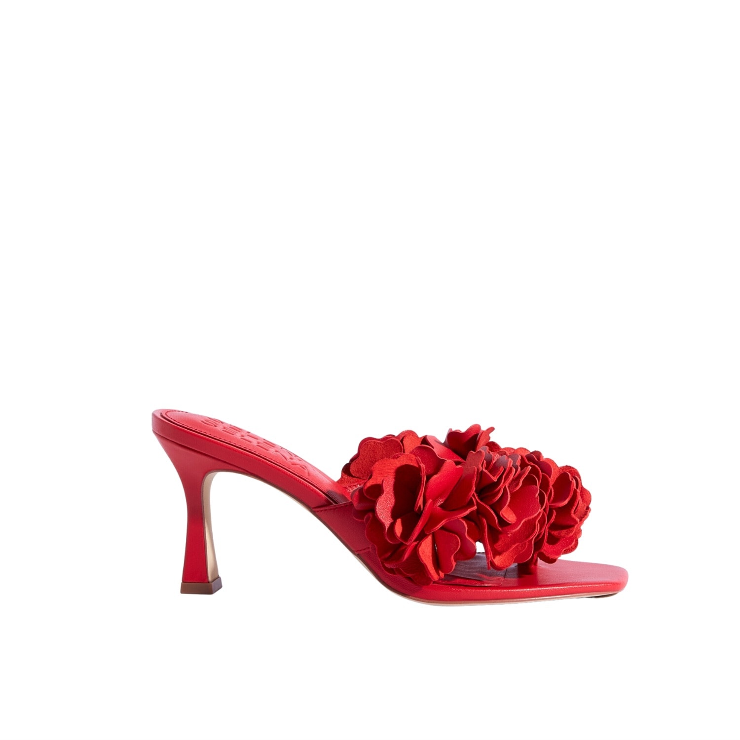 Selena Selena Women's The Florist Mid Heel Sandal In Red