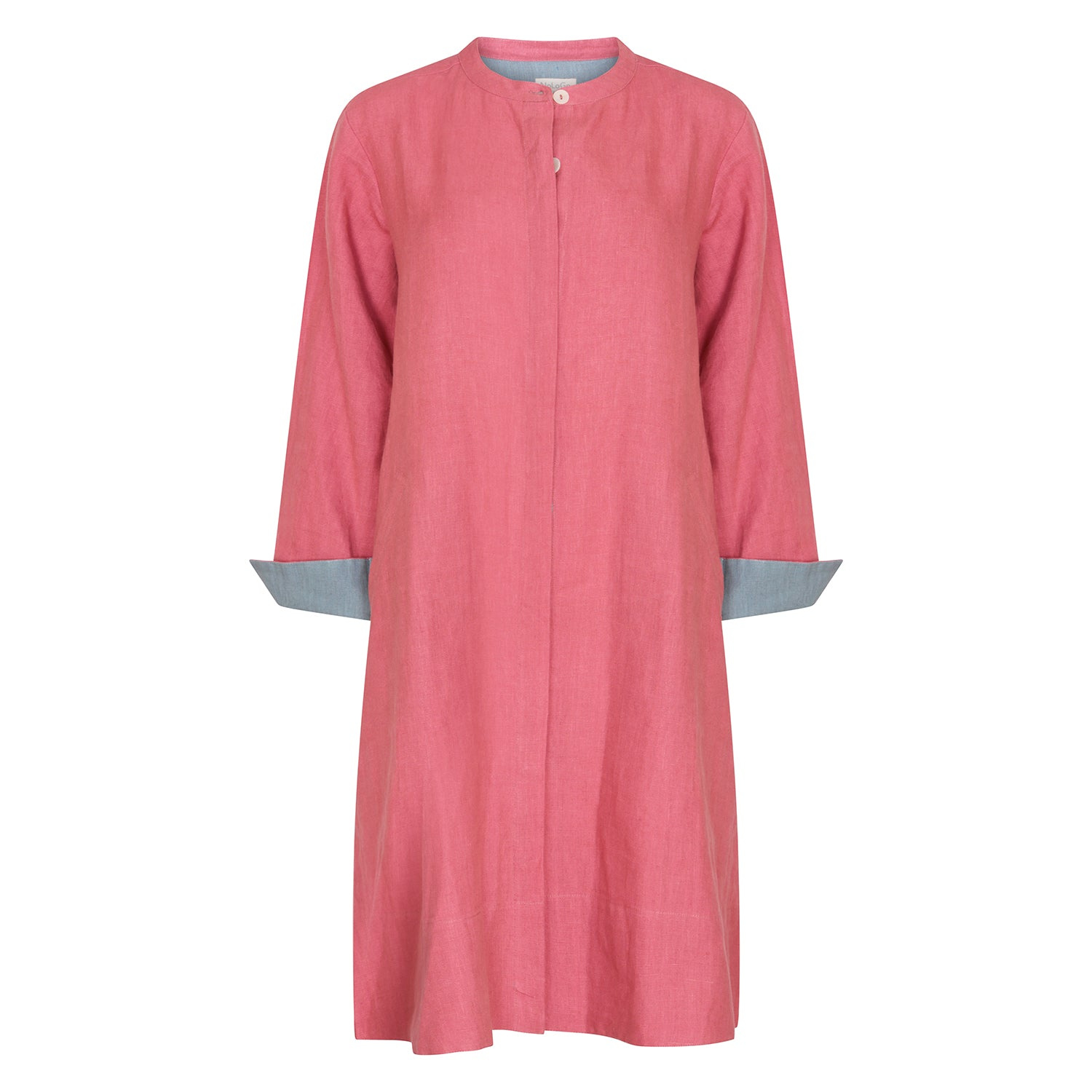 Nologo-chic Women's Pink / Purple Super Mix Coat Dress - Spice Pink In Pink/purple