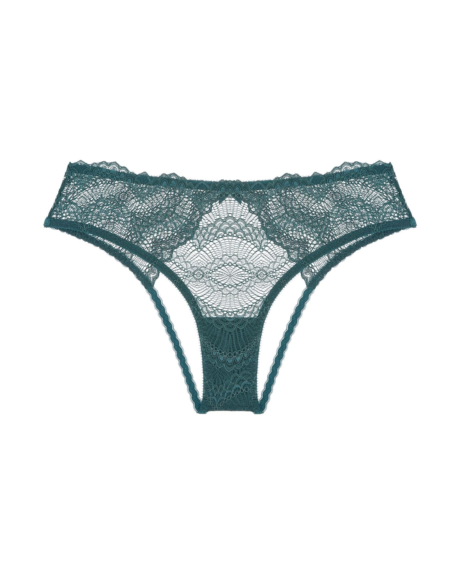 Journelle Women's Green Natalia Ouvert Emerald In Green
