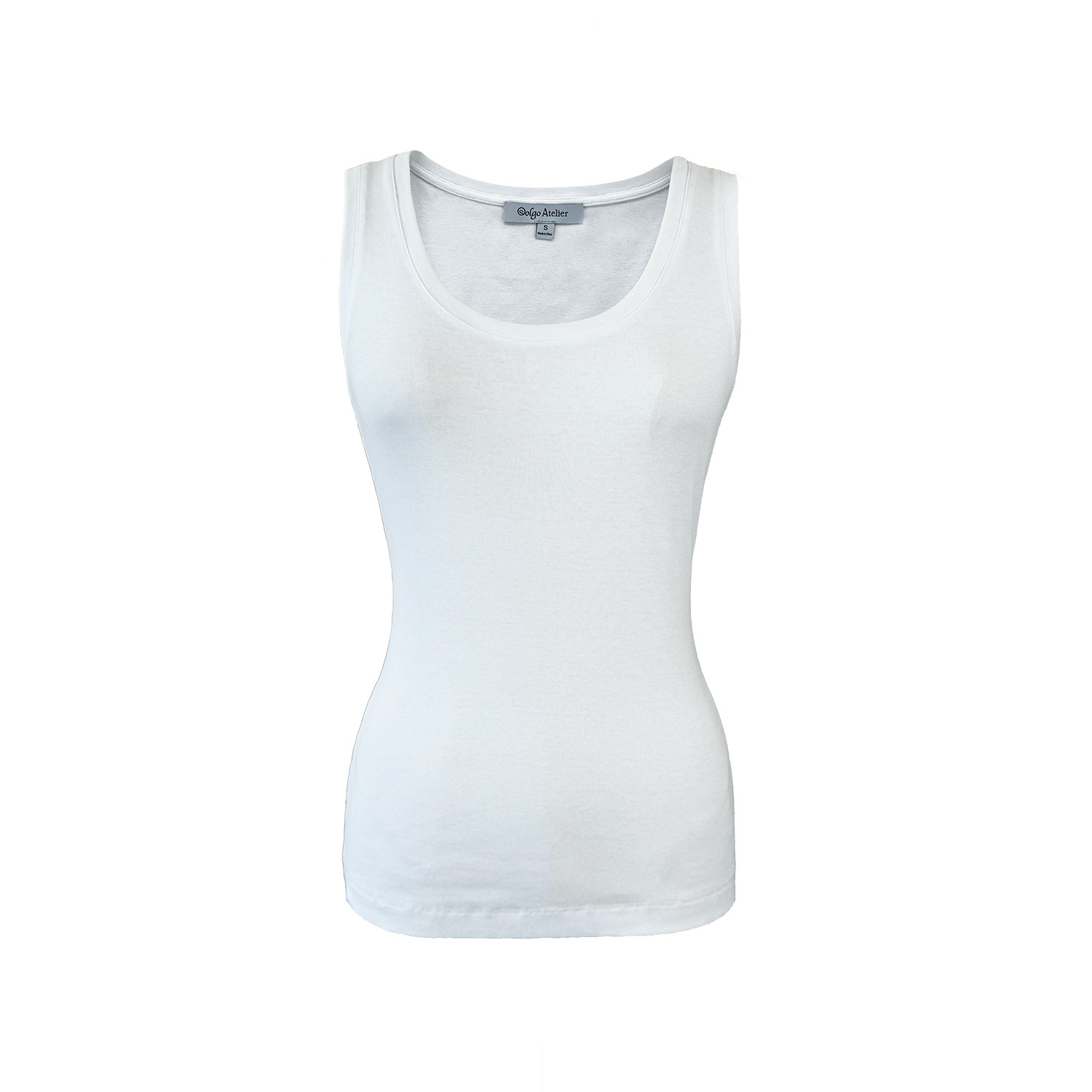 Solgo Atelier Women's Solgo Tank Top White In White