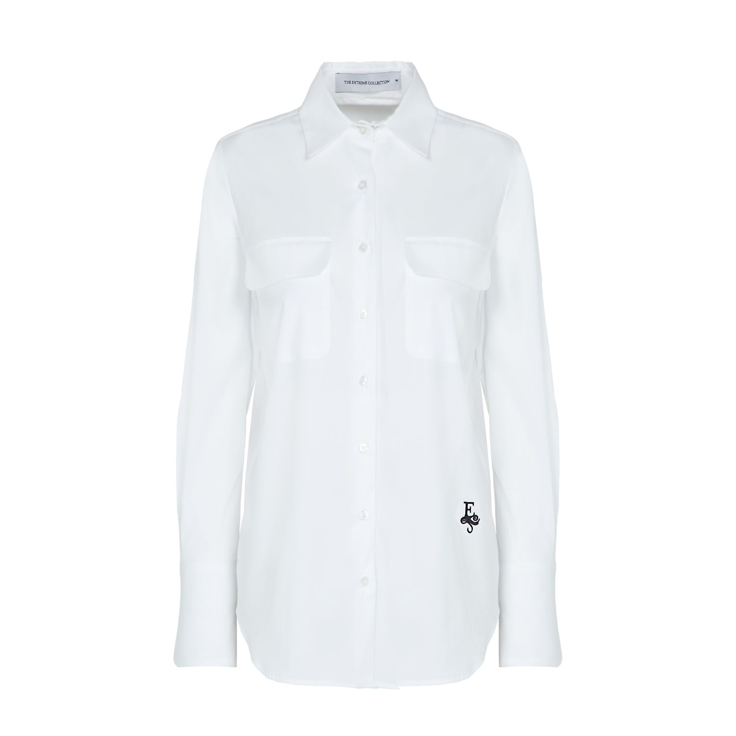 Women’s White Cotton Shirt Gabrielle Small The Extreme Collection