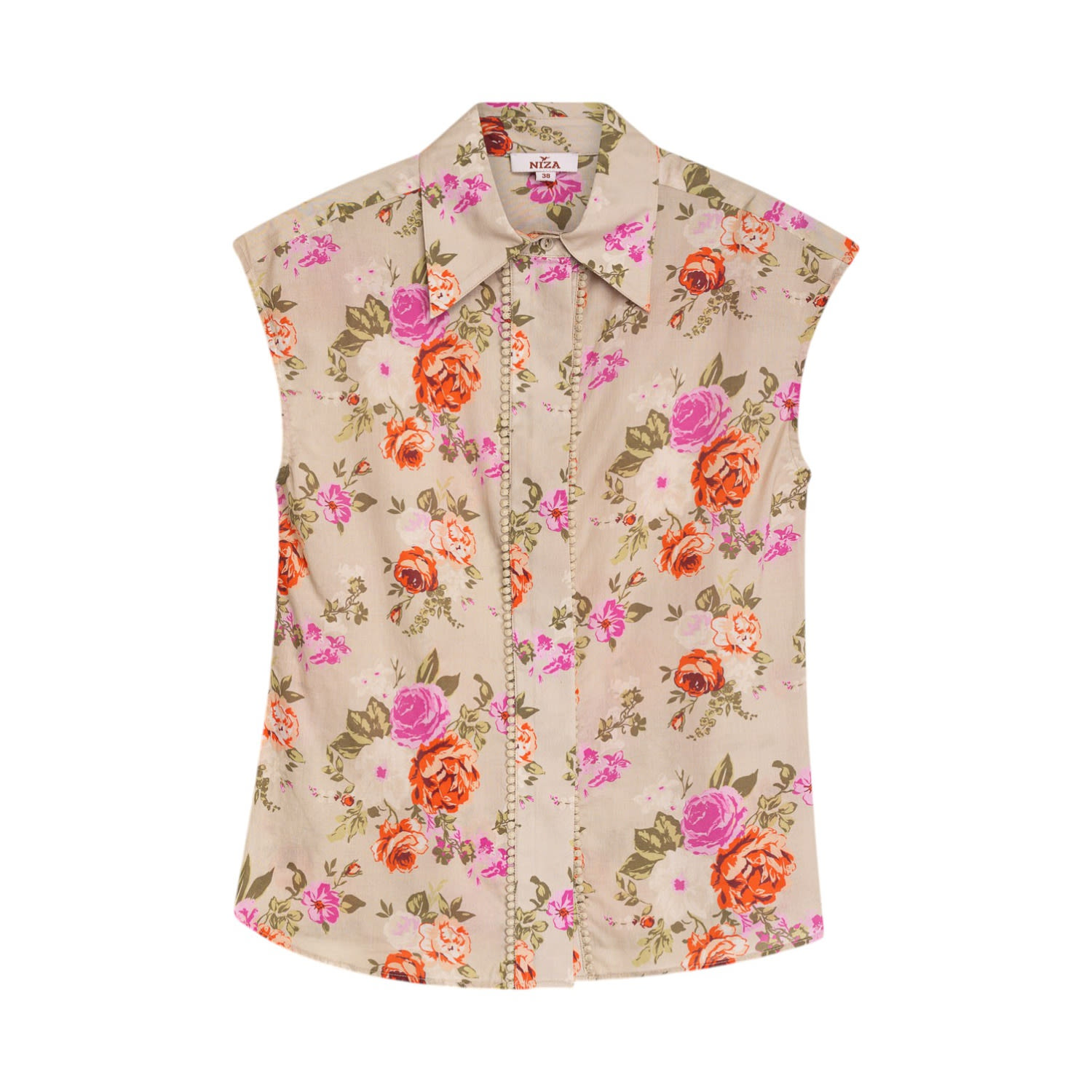 Niza Women's Short Sleeve Shirt Rosys