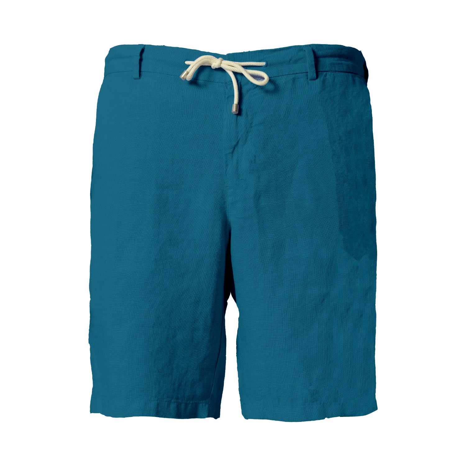 Jacques Zolty Men's Valmont Linen Bermudas Royal Blue