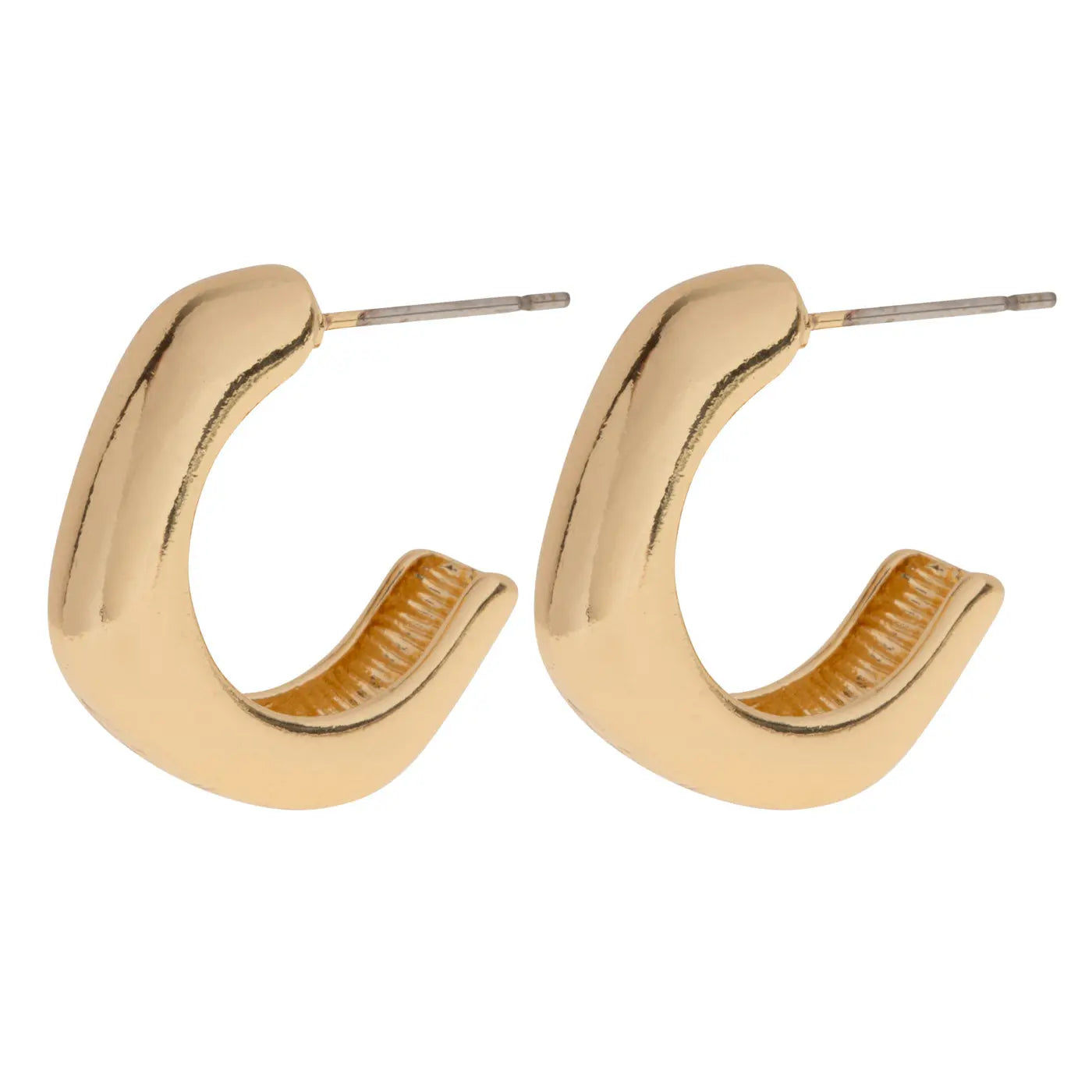 Timi Of Sweden Women's Gold Ronja - Basic Hoop Earrings In Gold