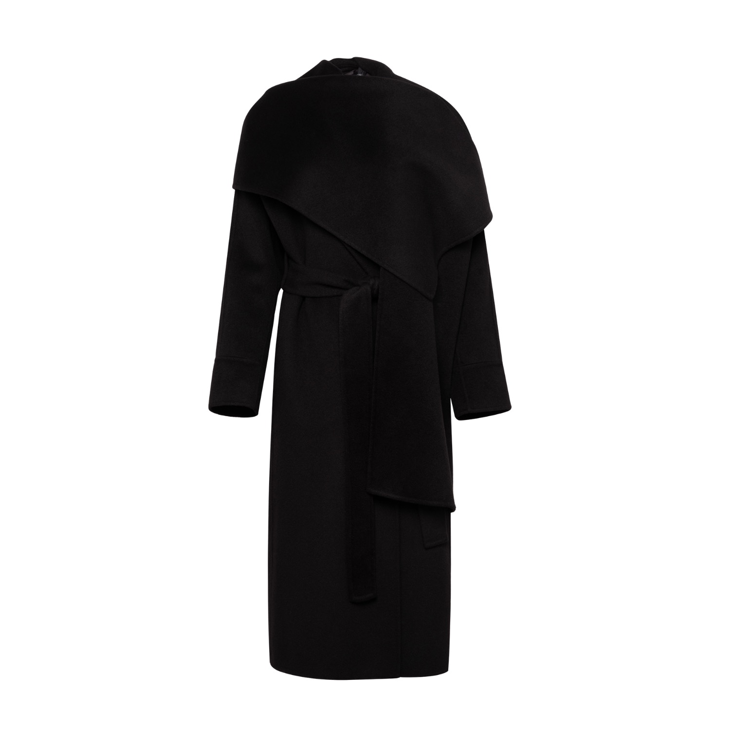 Centre Piece Women's Claudia Scarf Coat Black