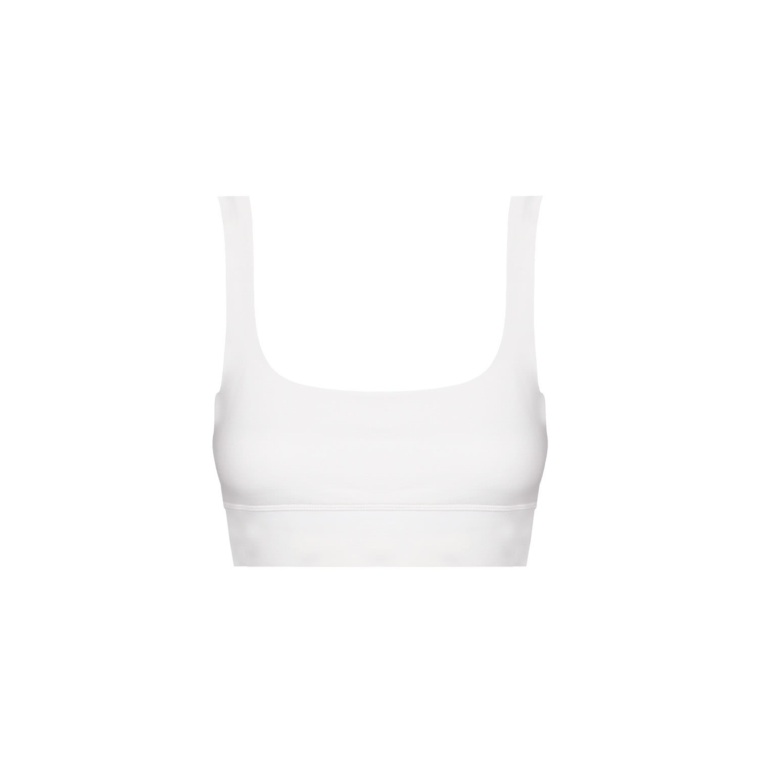 The Koozy Women's Victoria Bralette In White In White