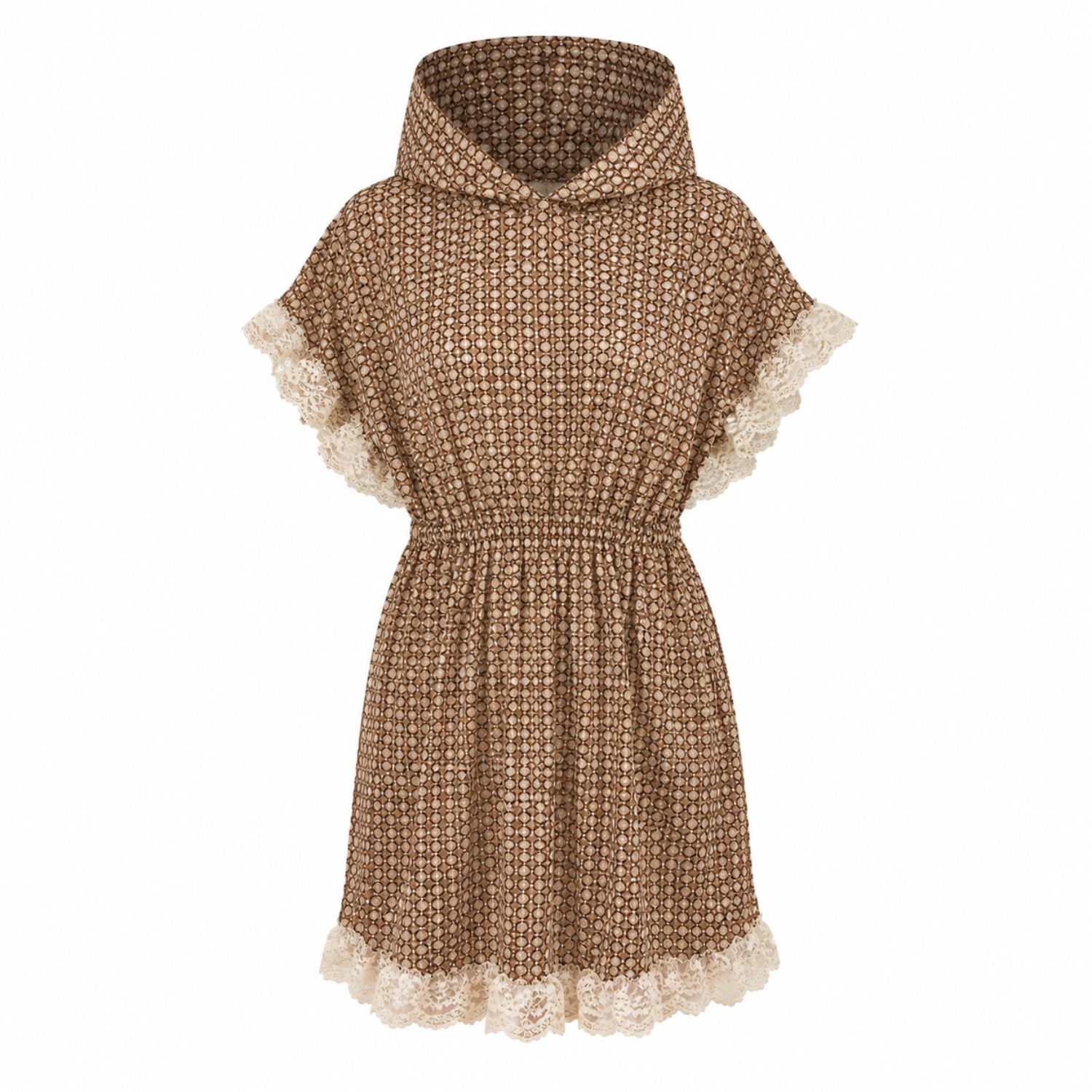 Miro Misljen Women's Brown / White The Éclipse Dress